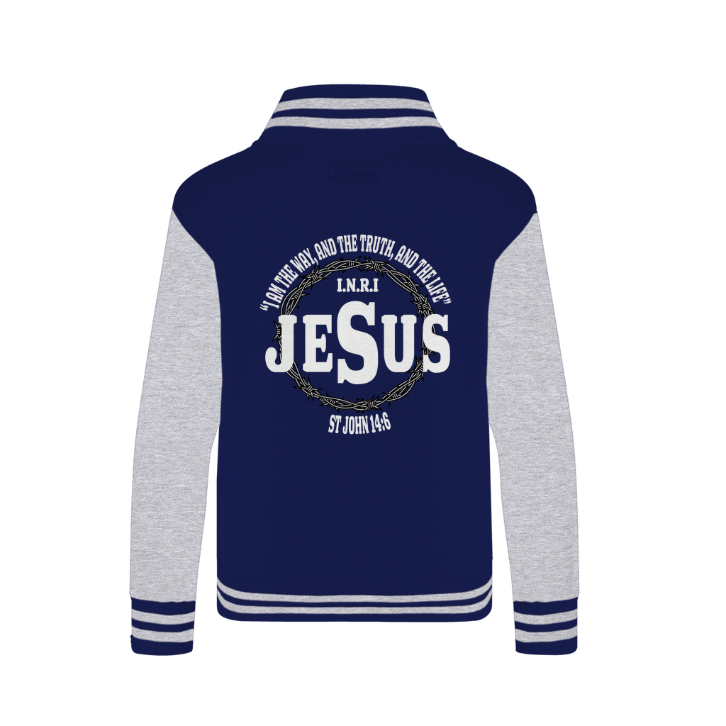 Jesus The Way John 14:6 Varsity Jacket