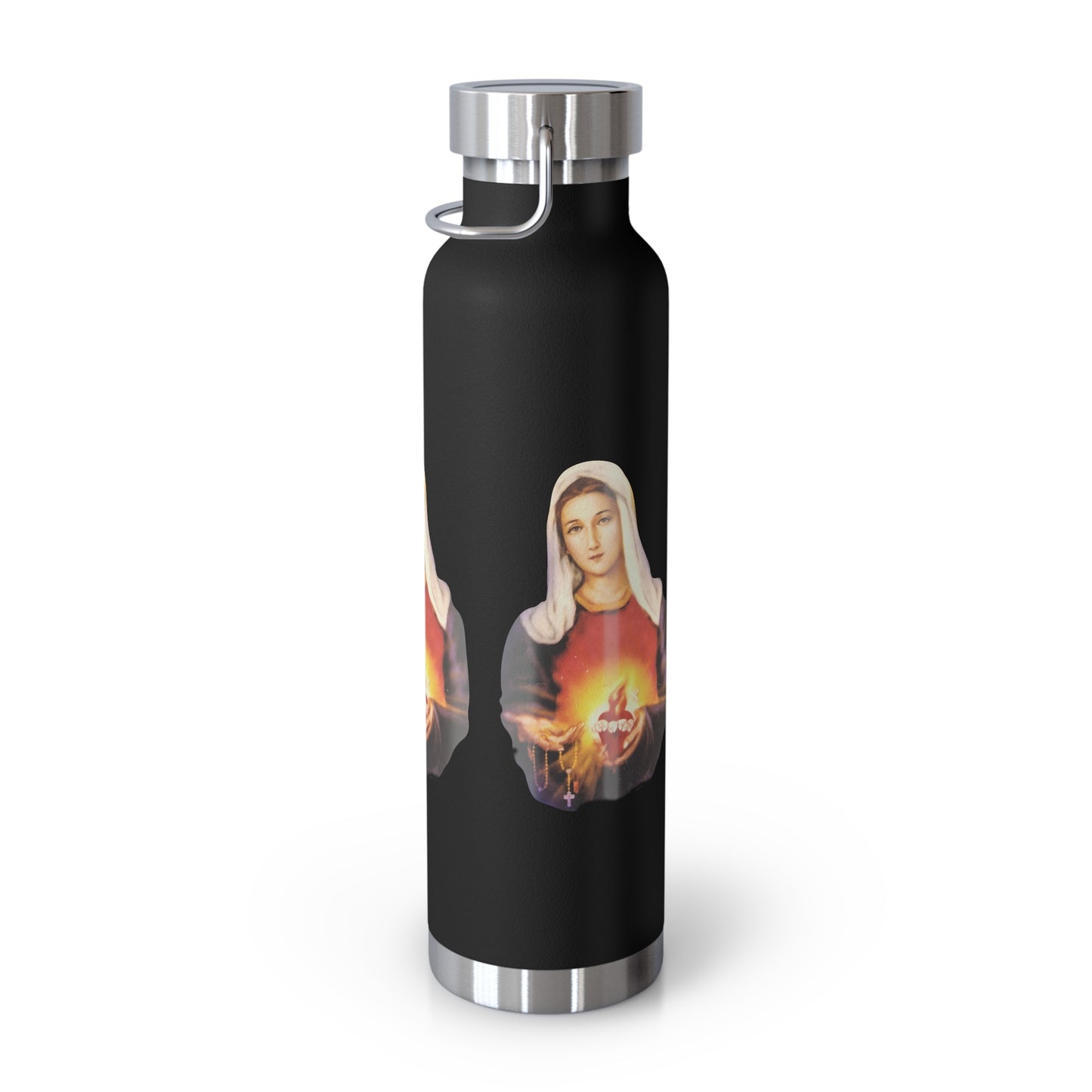 Immaculate Heart of Mary Copper Vacuum Insulated Bottle, 22oz