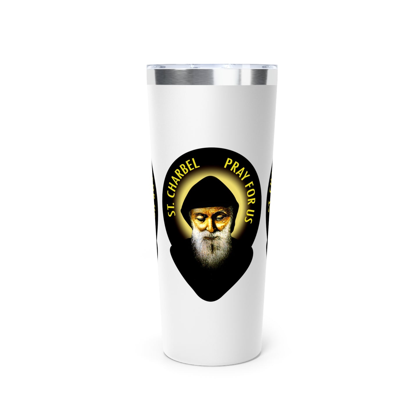 St Charbel Copper Vacuum Insulated Tumbler, 22oz