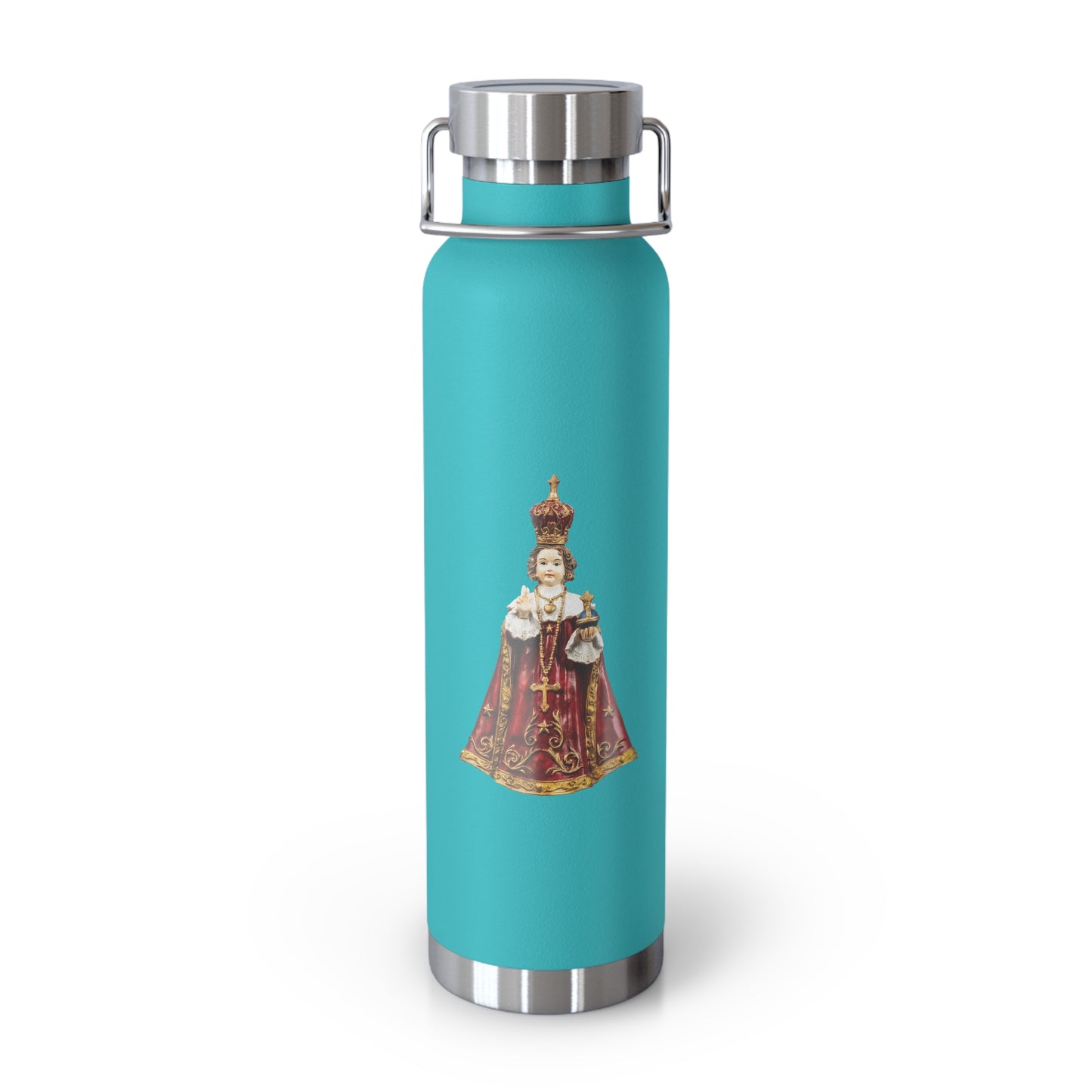 Infant of Prague Copper Vacuum Insulated Bottle, 22oz