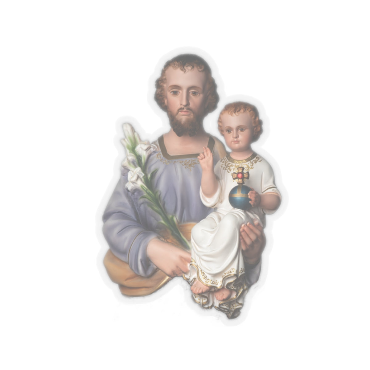 St Joseph Kiss-Cut Stickers