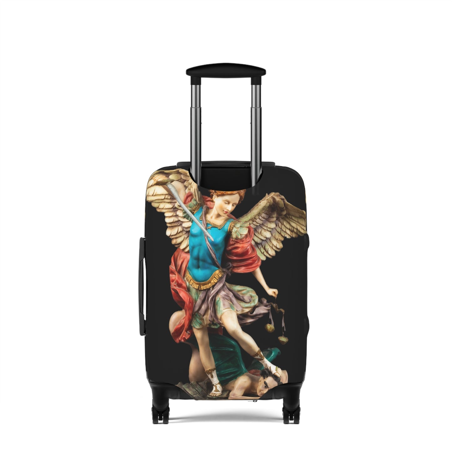 St Michael Archangel Luggage Cover