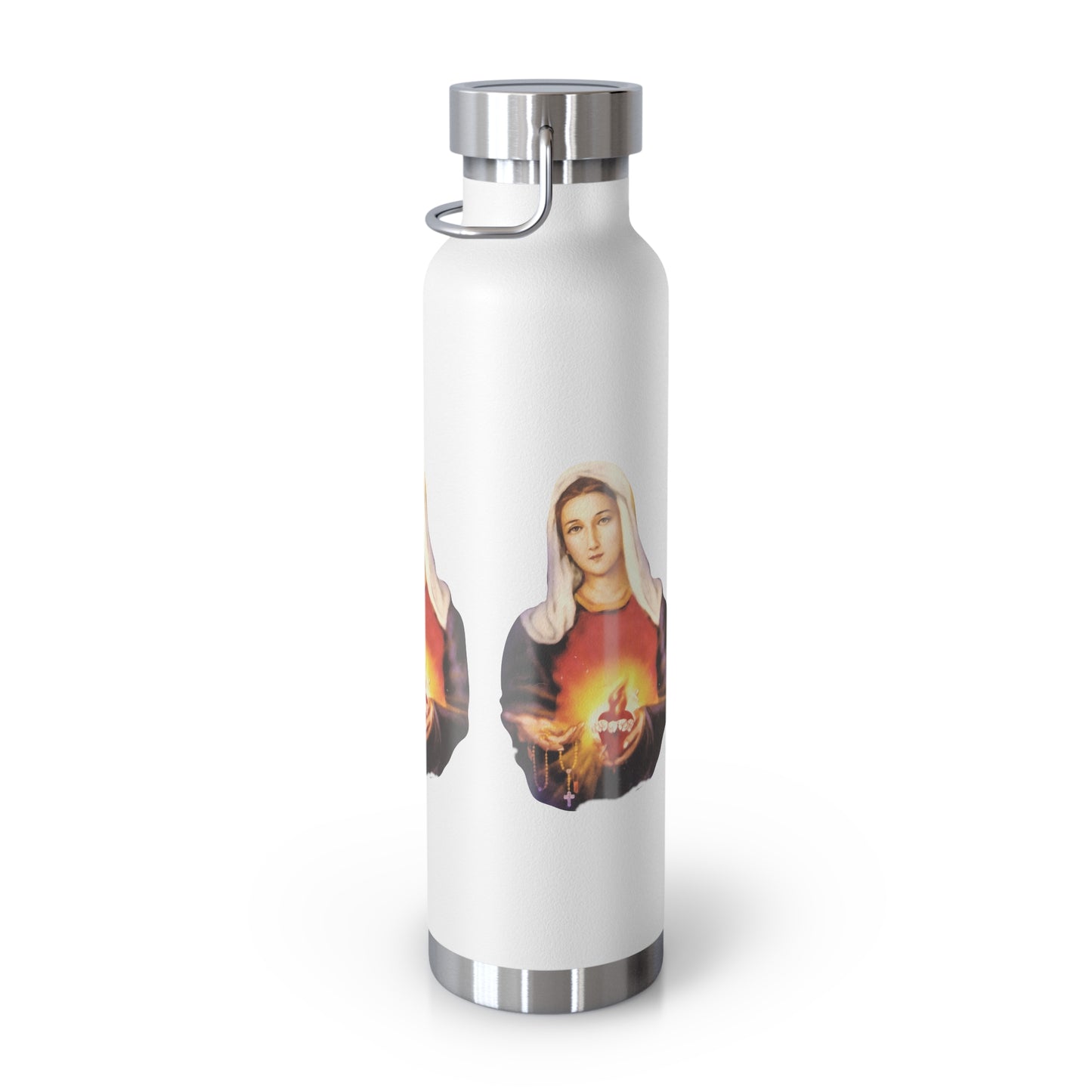 Immaculate Heart of Mary Copper Vacuum Insulated Bottle, 22oz