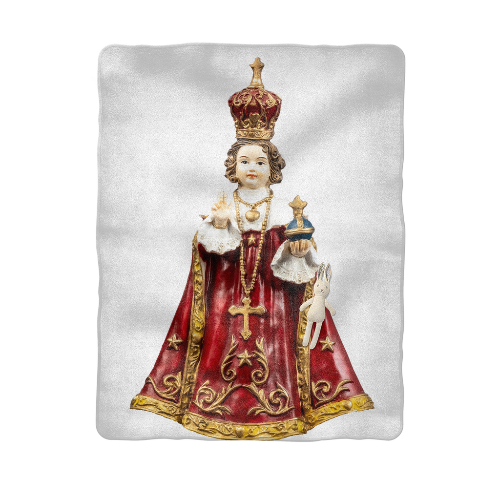Infant of Prague Baby Blanket