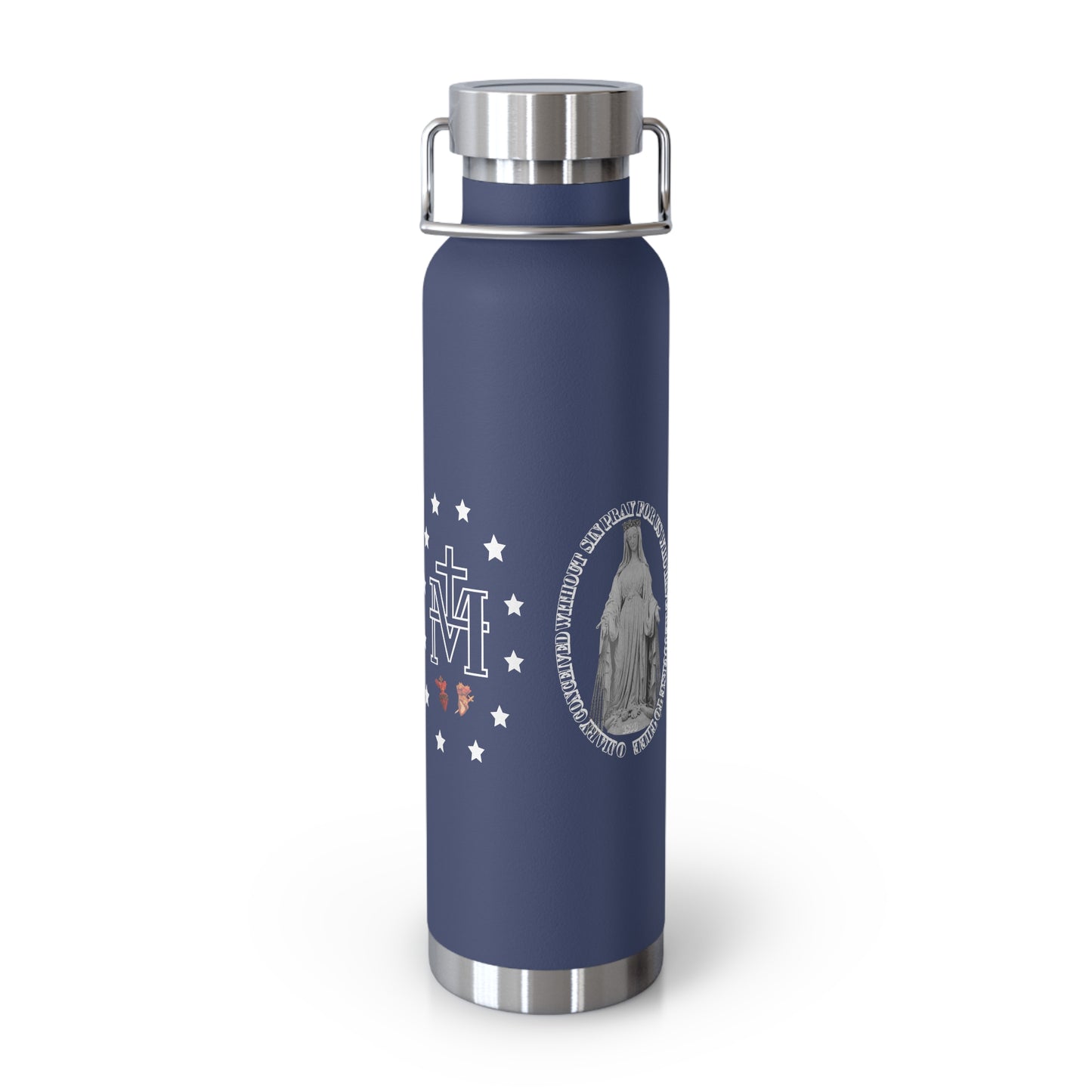 Miraculous Medal Copper Vacuum Insulated Bottle, 22oz