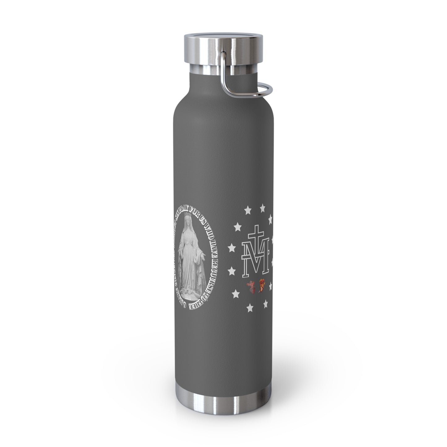 Miraculous Medal Copper Vacuum Insulated Bottle, 22oz