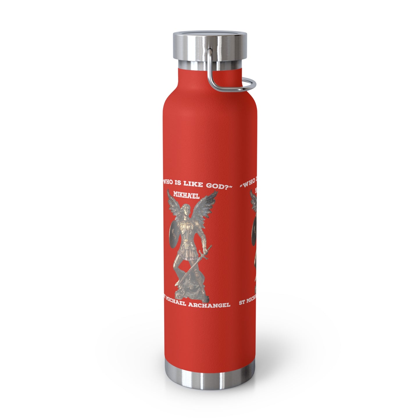 St Michael Archangel Mikhael Copper Vacuum Insulated Bottle, 22oz