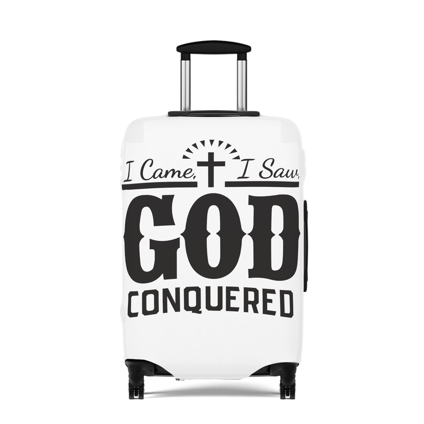 I came, I saw, God Conquered Luggage Cover