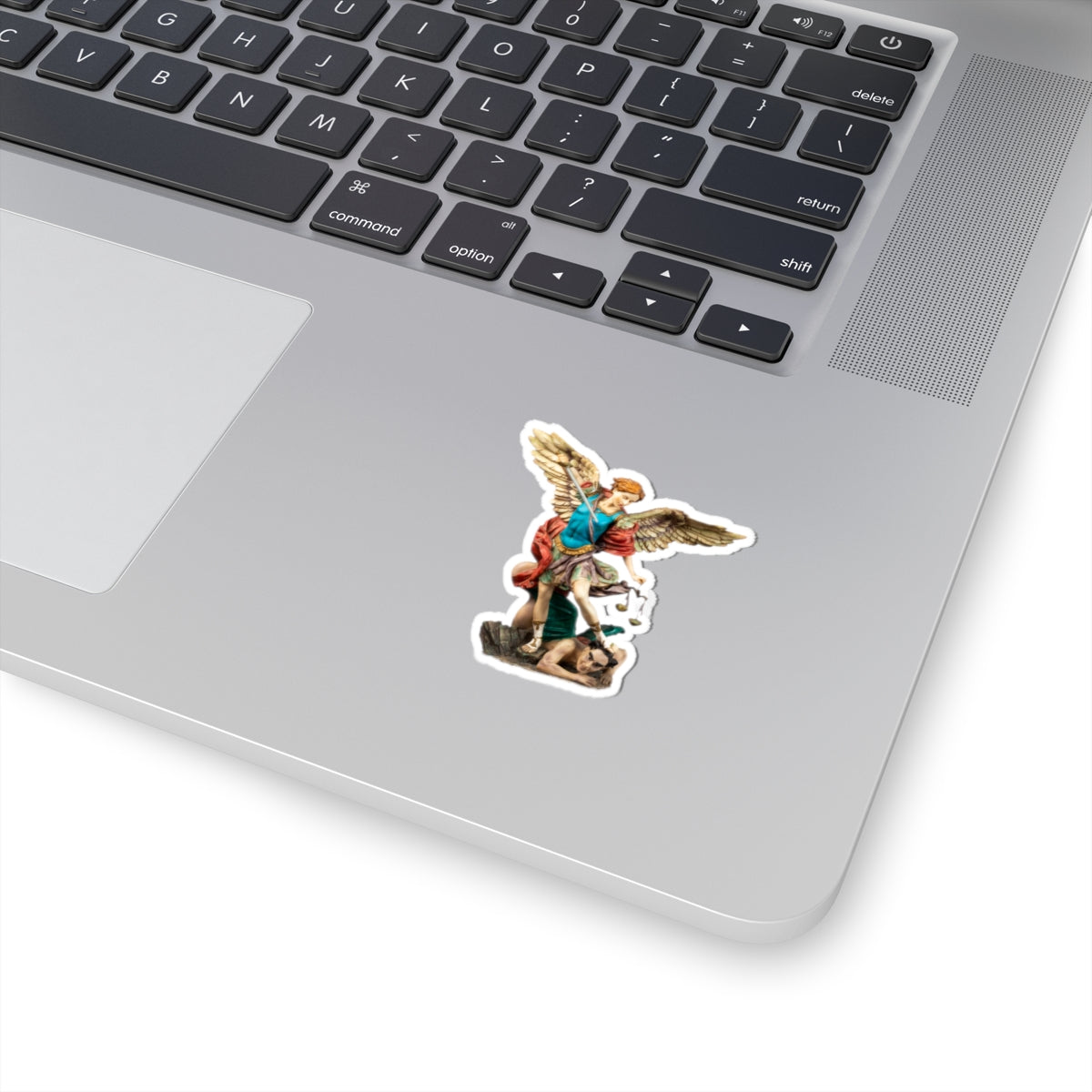 St Michael Archangel (colour) Kiss-Cut Stickers