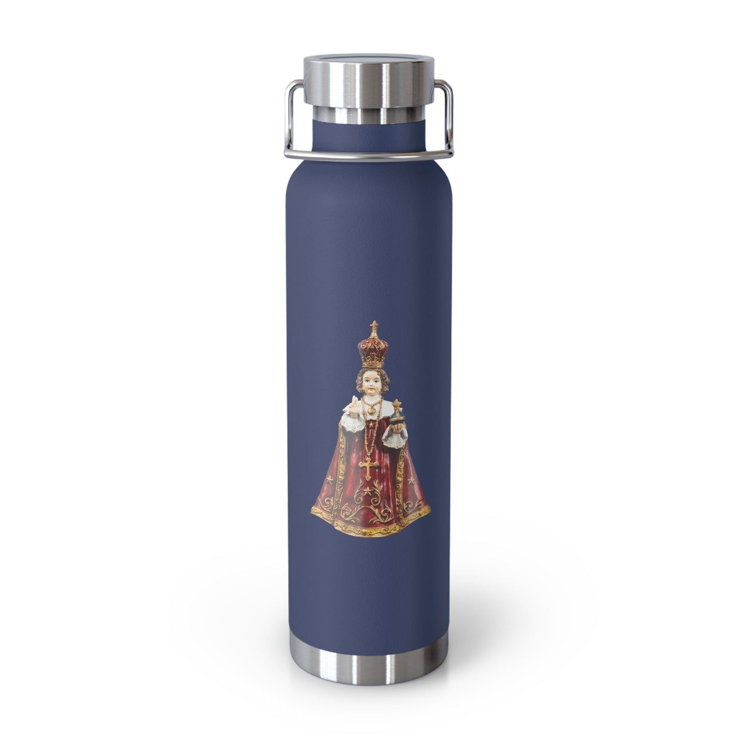 Infant of Prague Copper Vacuum Insulated Bottle, 22oz