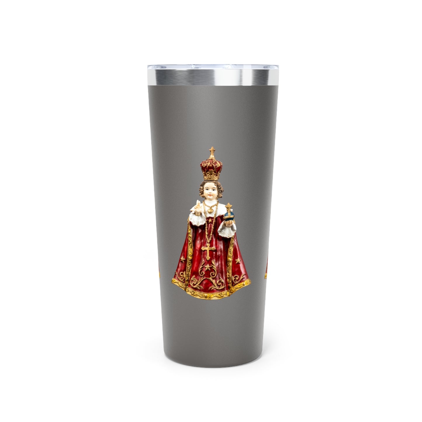 Infant of Prague Copper Vacuum Insulated Tumbler, 22oz