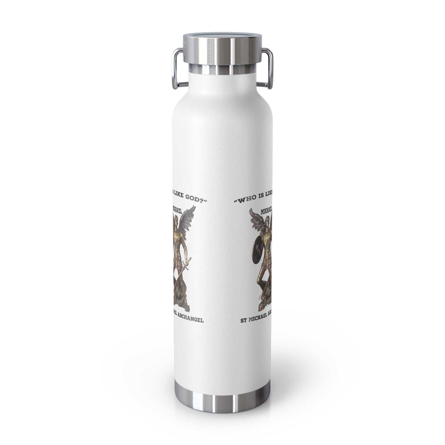 St Michael Archangel Mikhael Copper Vacuum Insulated Bottle, 22oz