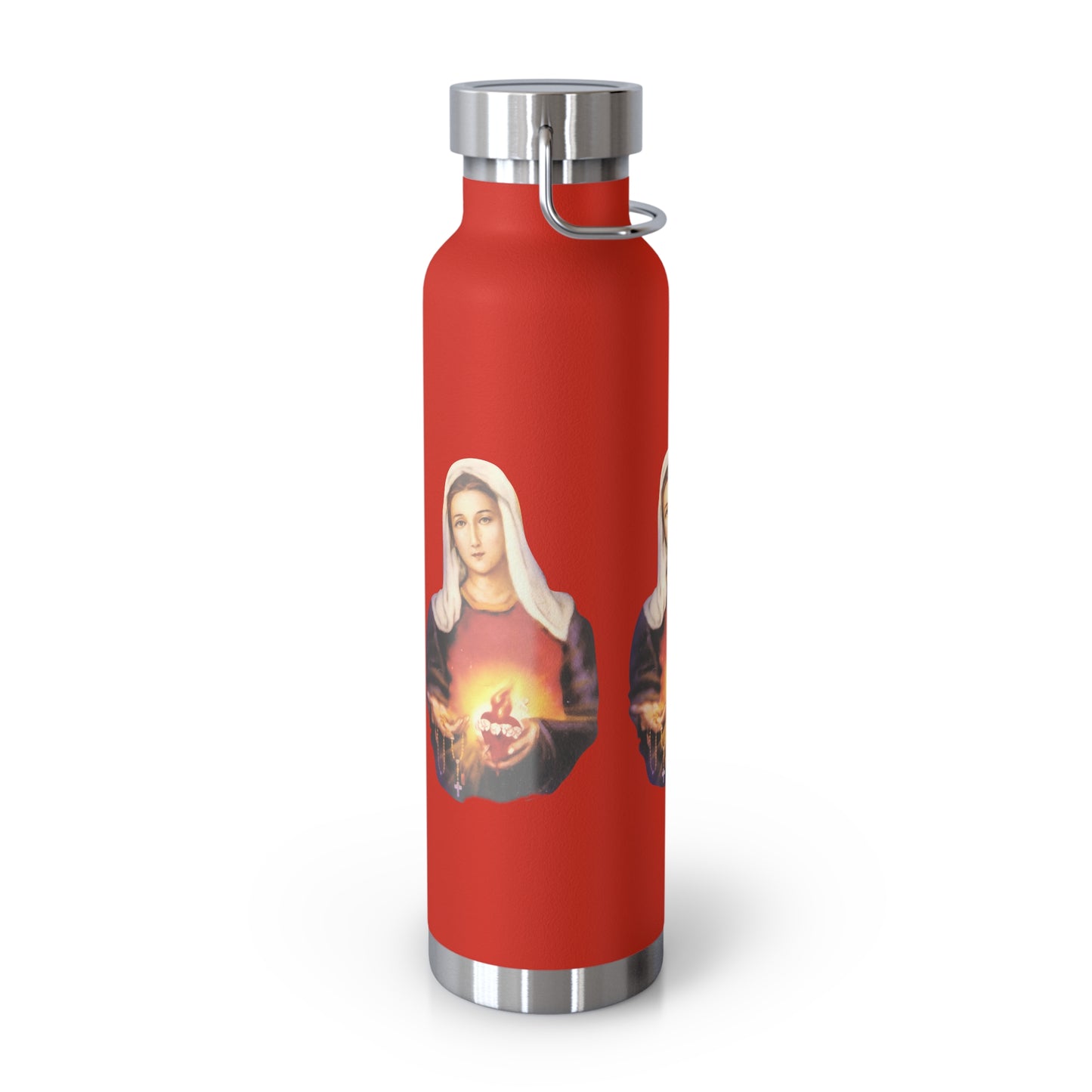 Immaculate Heart of Mary Copper Vacuum Insulated Bottle, 22oz