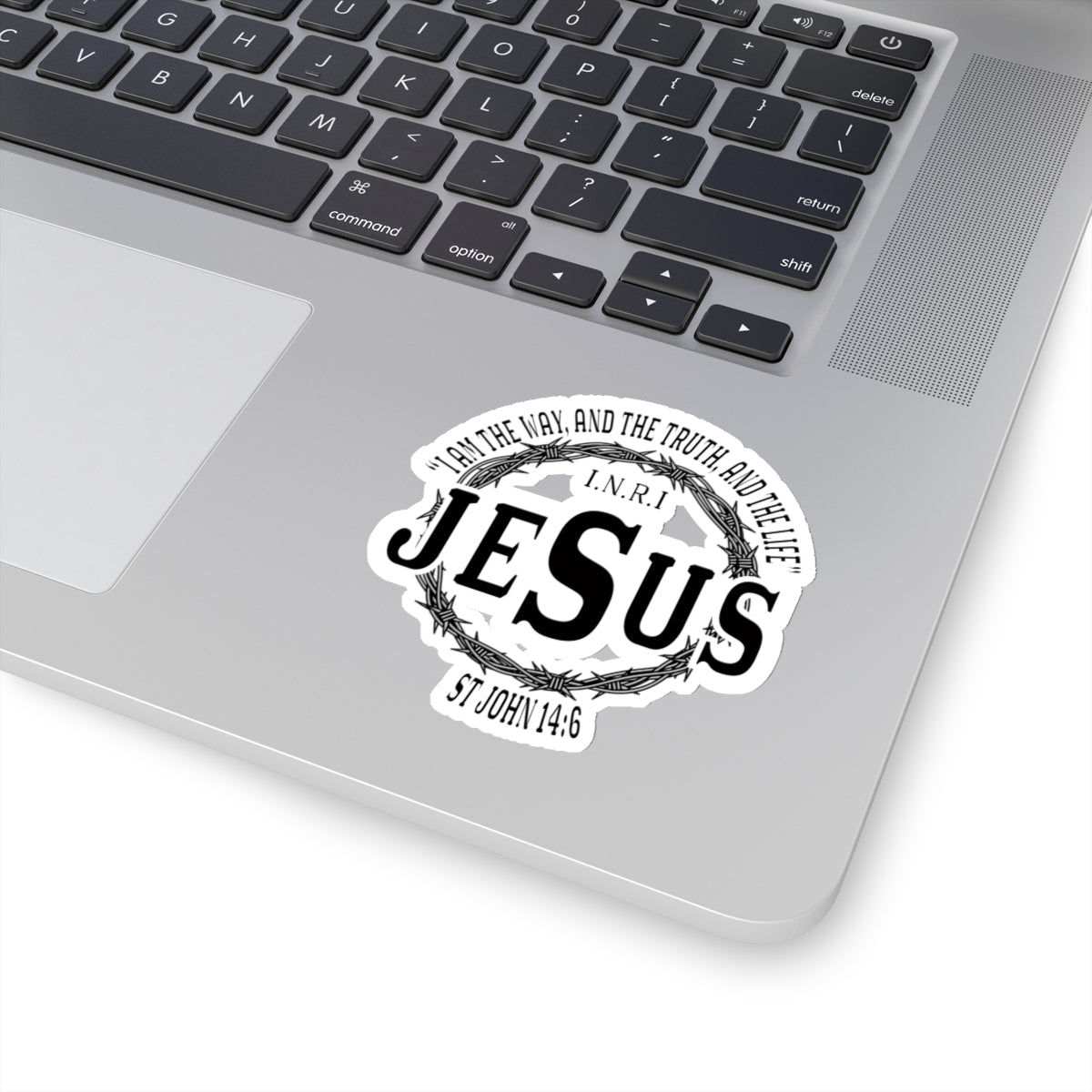 Jesus the Way John 14:6 Kiss-Cut Stickers