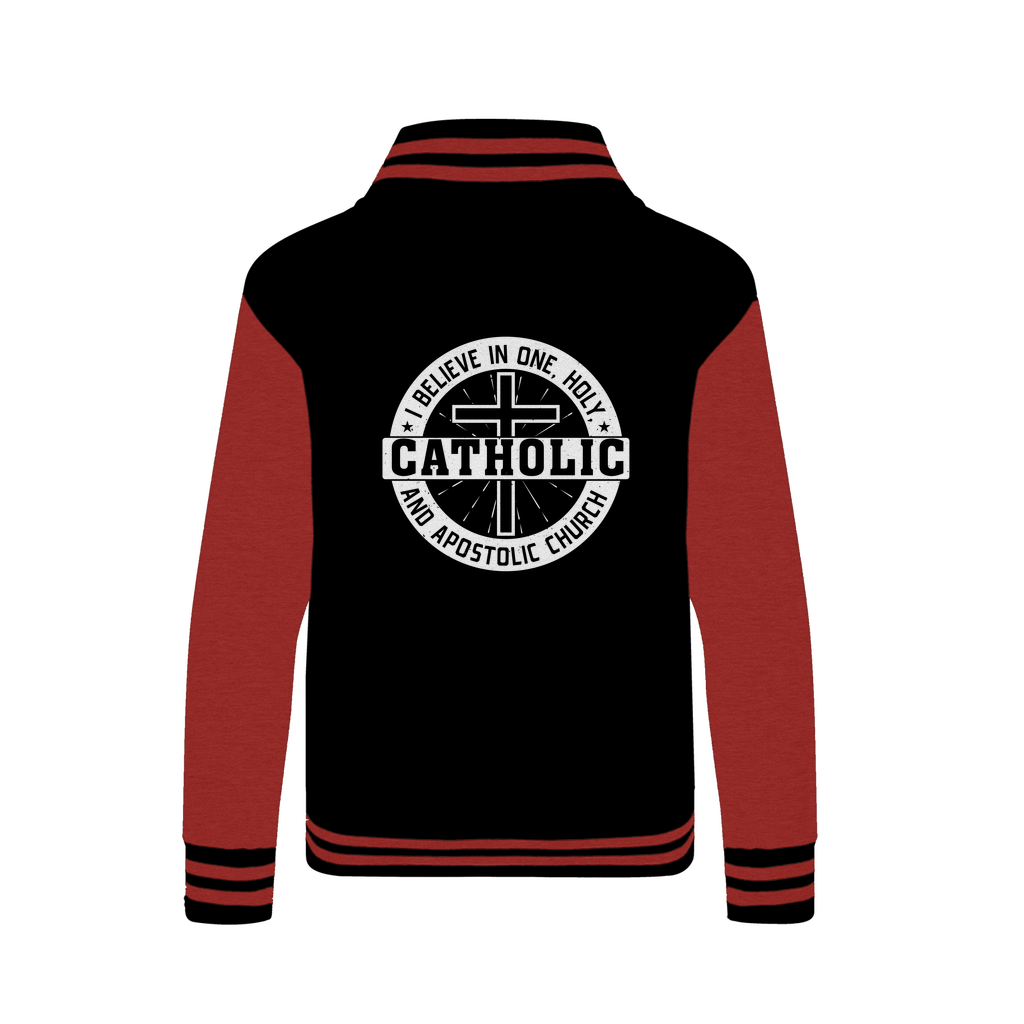 I Believe in One, Holy, Catholic and Apostolic Church Varsity Jacket