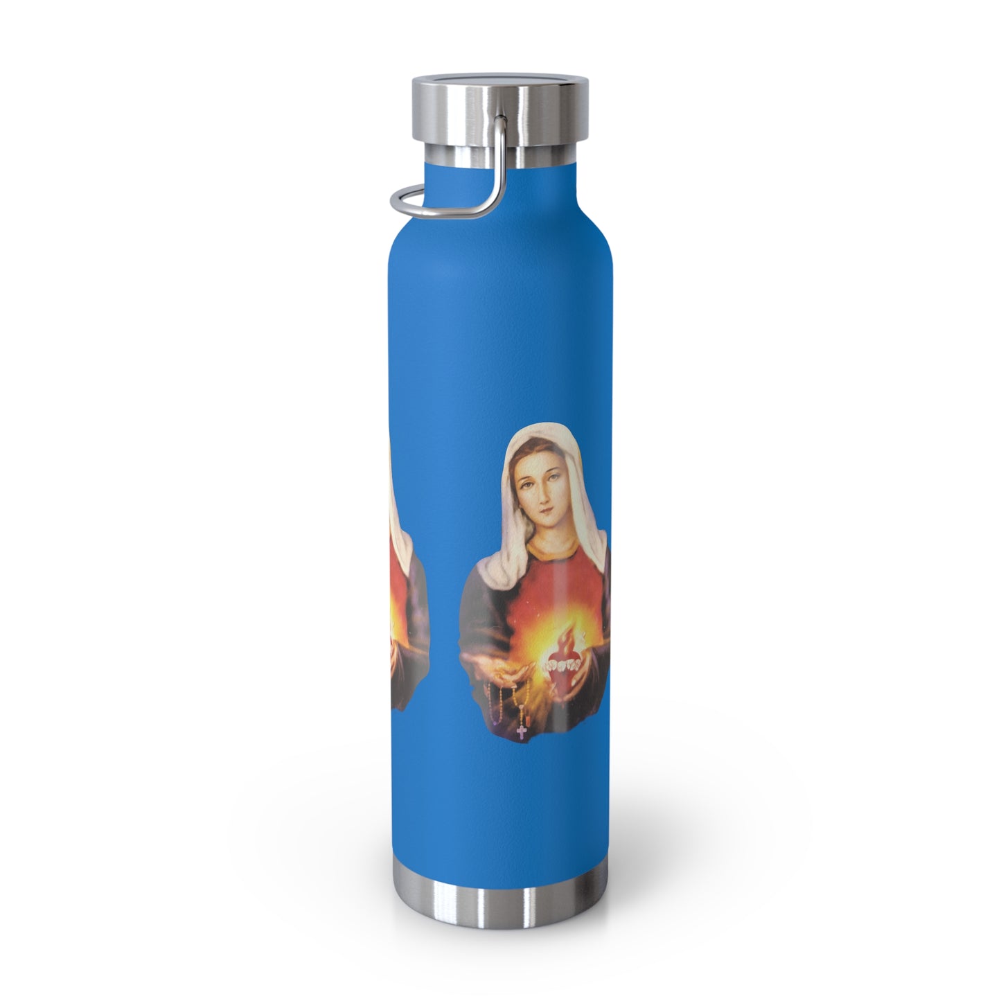 Immaculate Heart of Mary Copper Vacuum Insulated Bottle, 22oz