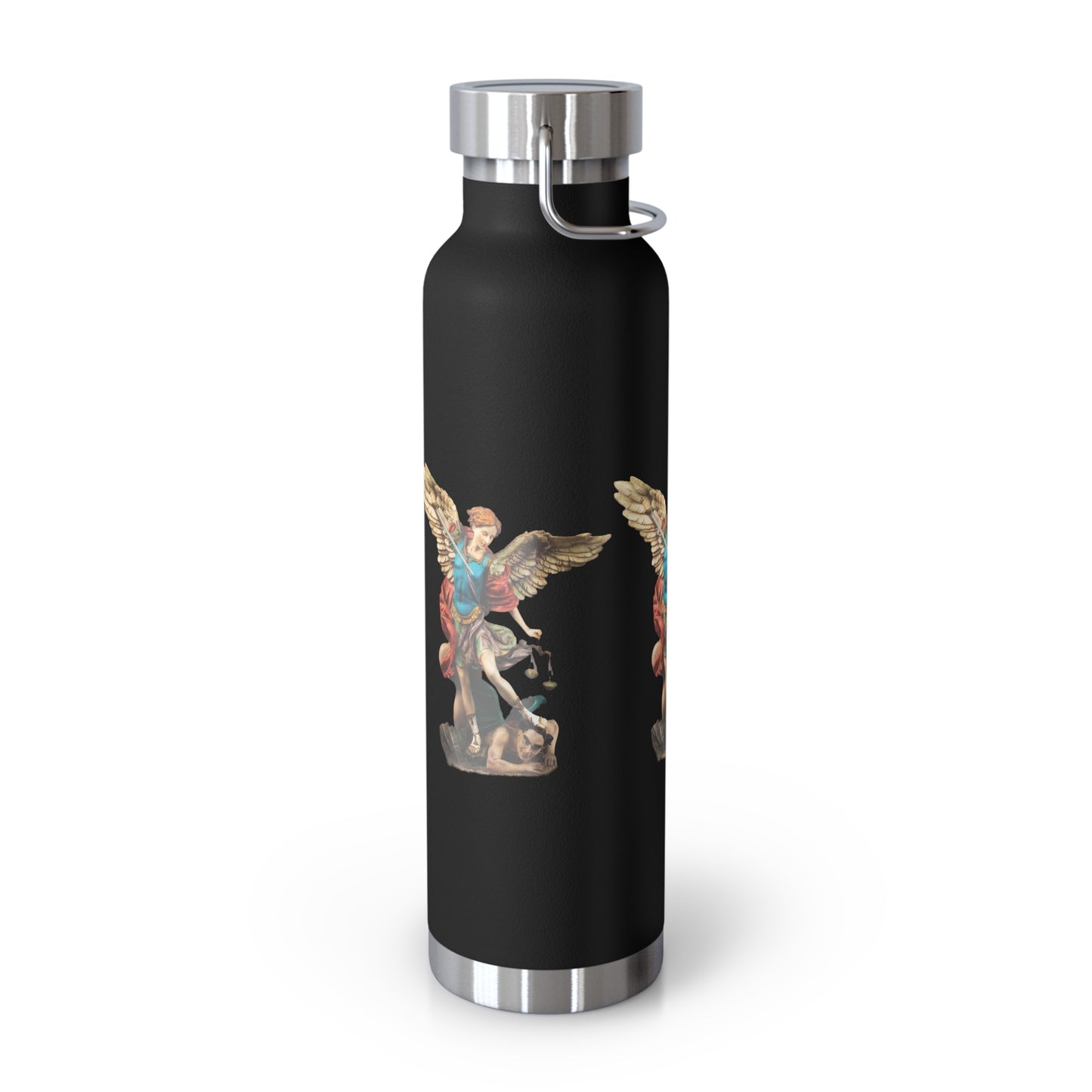 St Michael Archangel (Colour) Copper Vacuum Insulated Bottle, 22oz