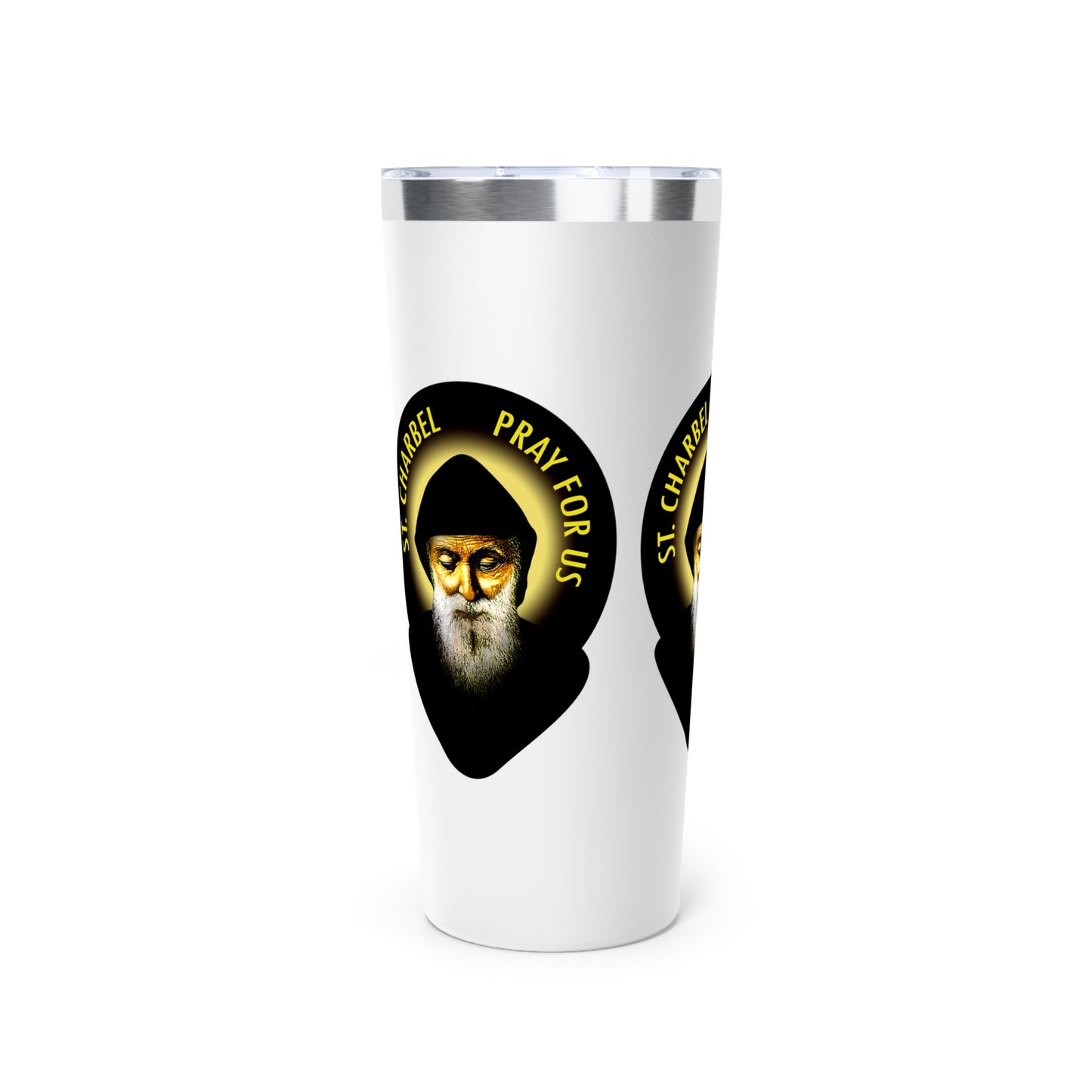 St Charbel Copper Vacuum Insulated Tumbler, 22oz