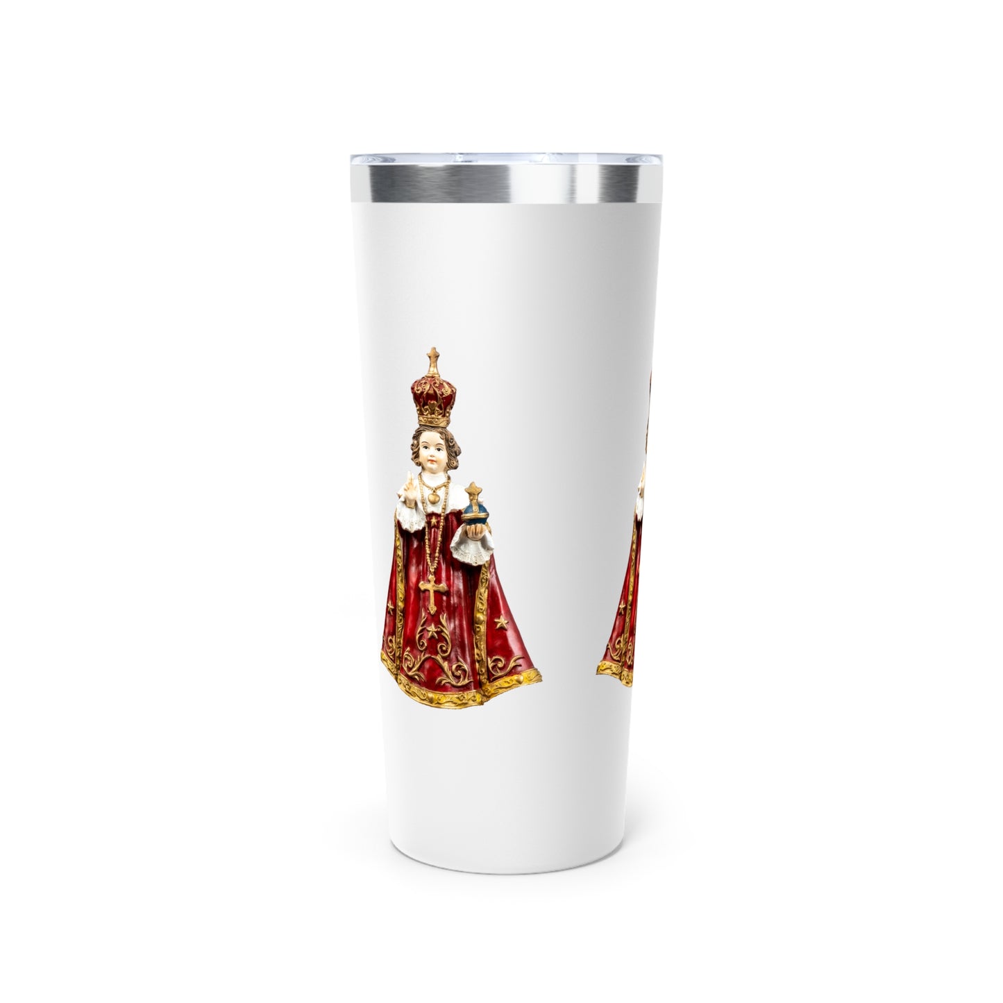 Infant of Prague Copper Vacuum Insulated Tumbler, 22oz
