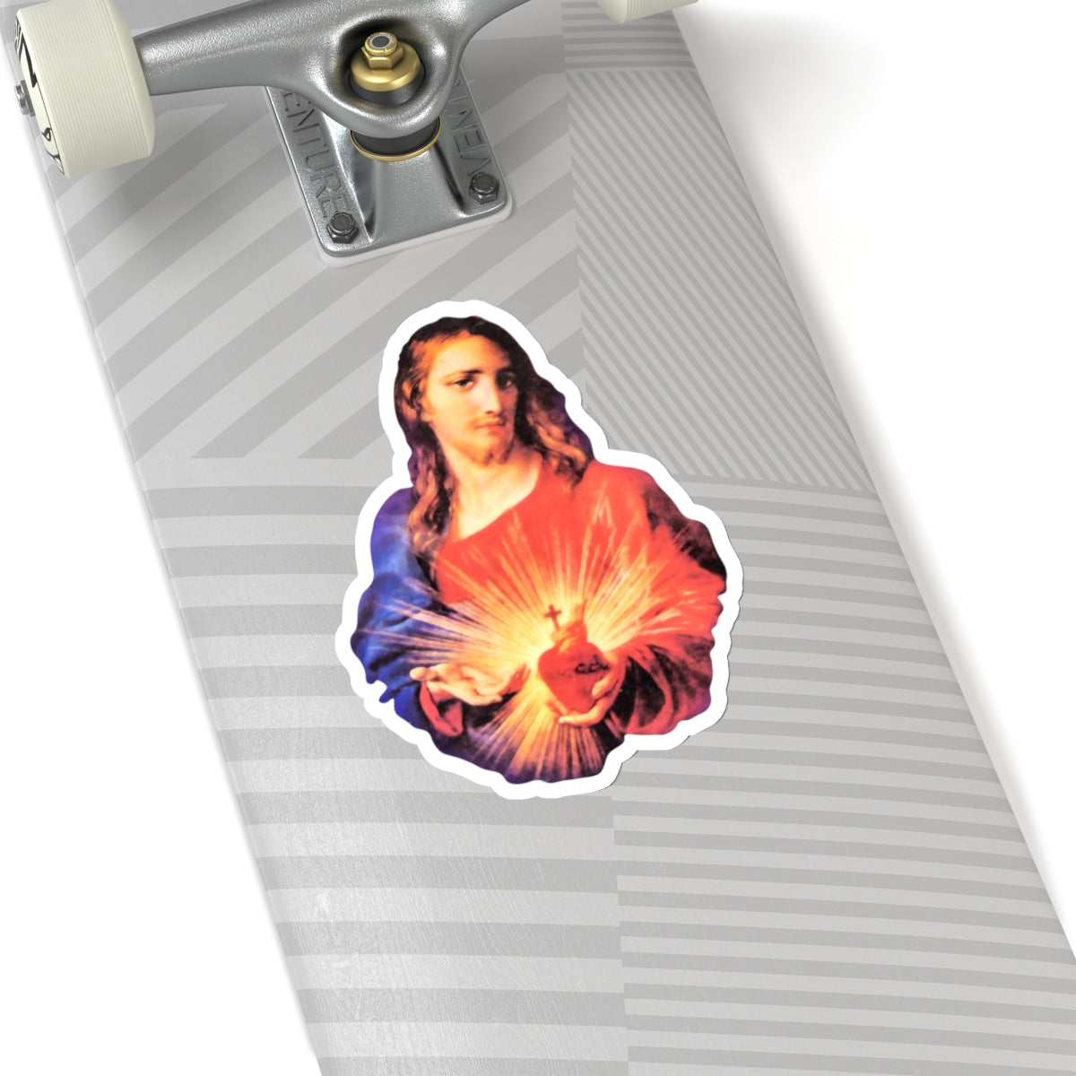 Sacred Heart of Jesus Kiss-Cut Stickers