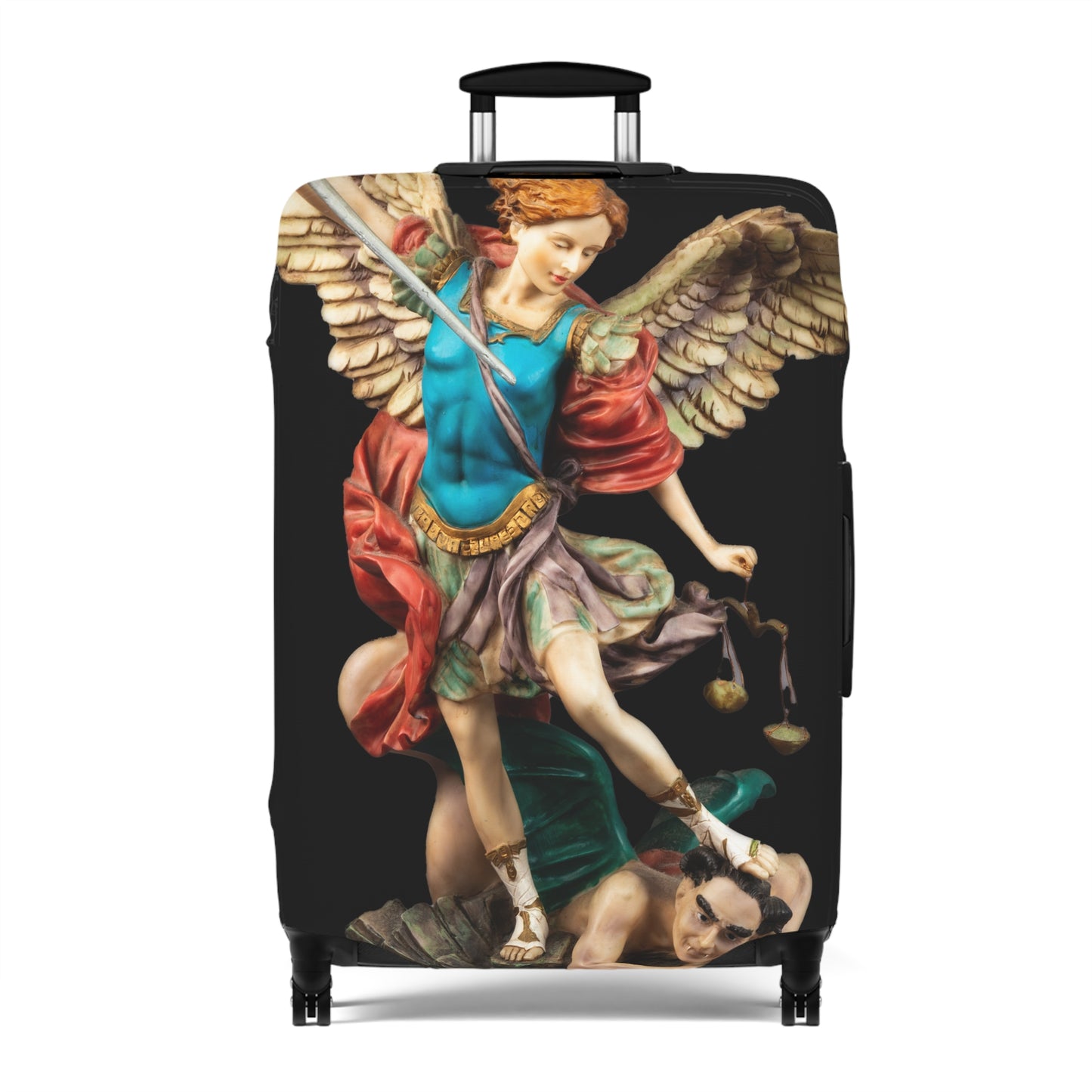 St Michael Archangel Luggage Cover