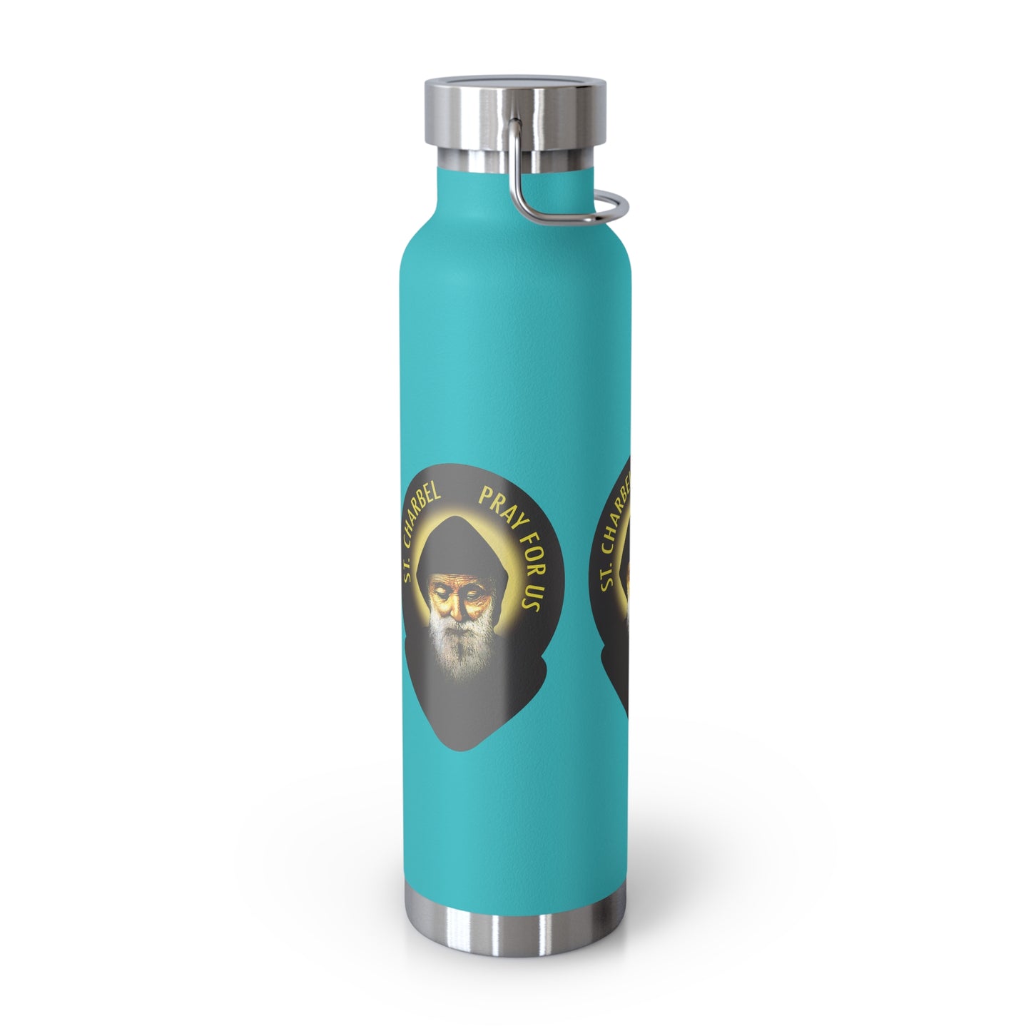 St Charbel Copper Vacuum Insulated Bottle, 22oz