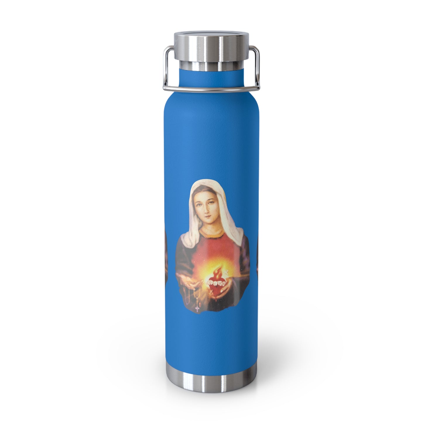 Immaculate Heart of Mary Copper Vacuum Insulated Bottle, 22oz