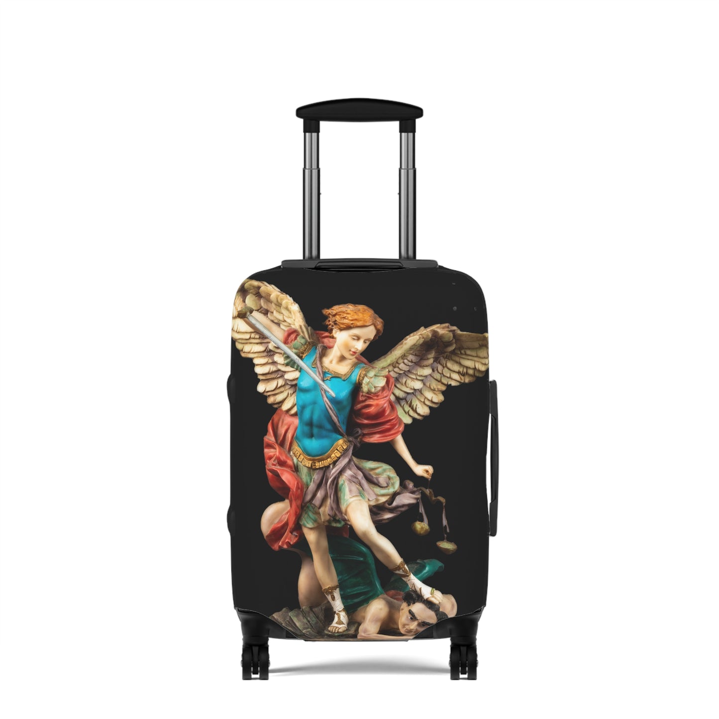 St Michael Archangel Luggage Cover