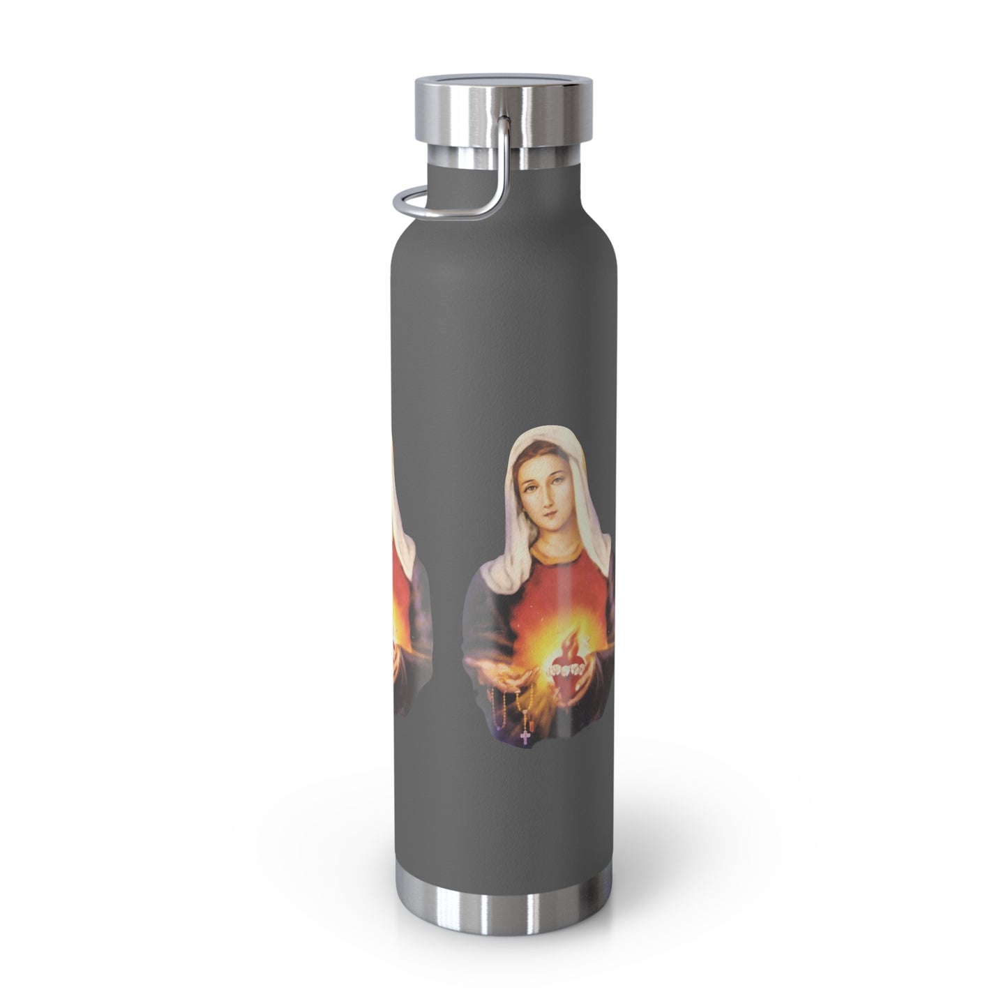 Immaculate Heart of Mary Copper Vacuum Insulated Bottle, 22oz