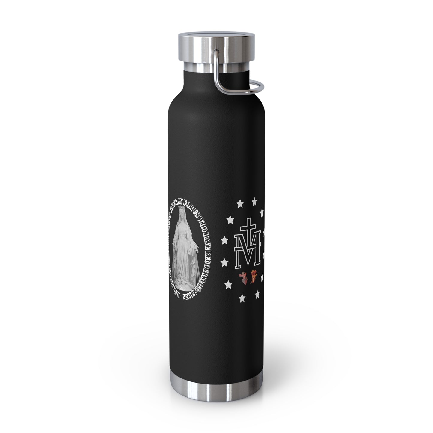 Miraculous Medal Copper Vacuum Insulated Bottle, 22oz