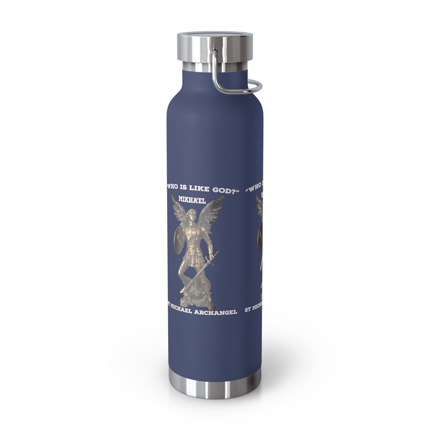 St Michael Archangel Mikhael Copper Vacuum Insulated Bottle, 22oz