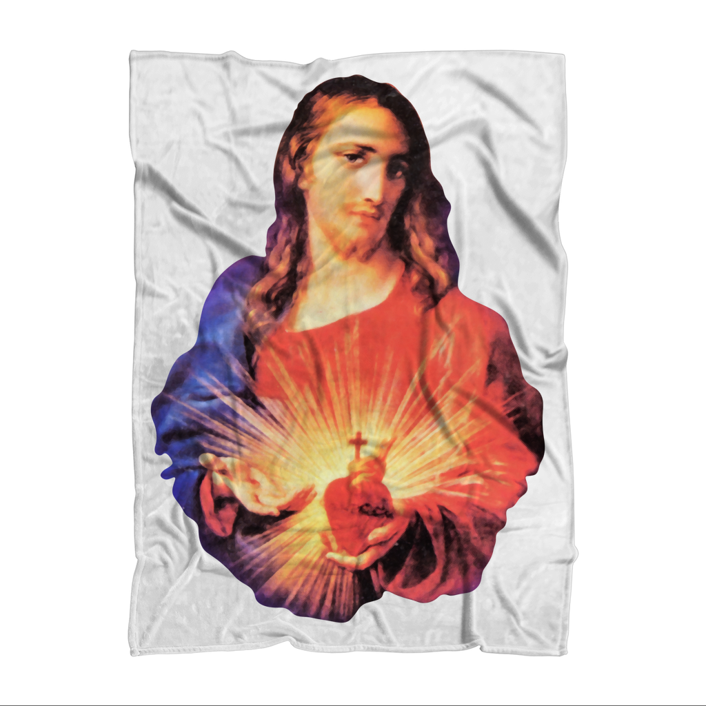 Sacred Heart of Jesus Premium Adult Blanket