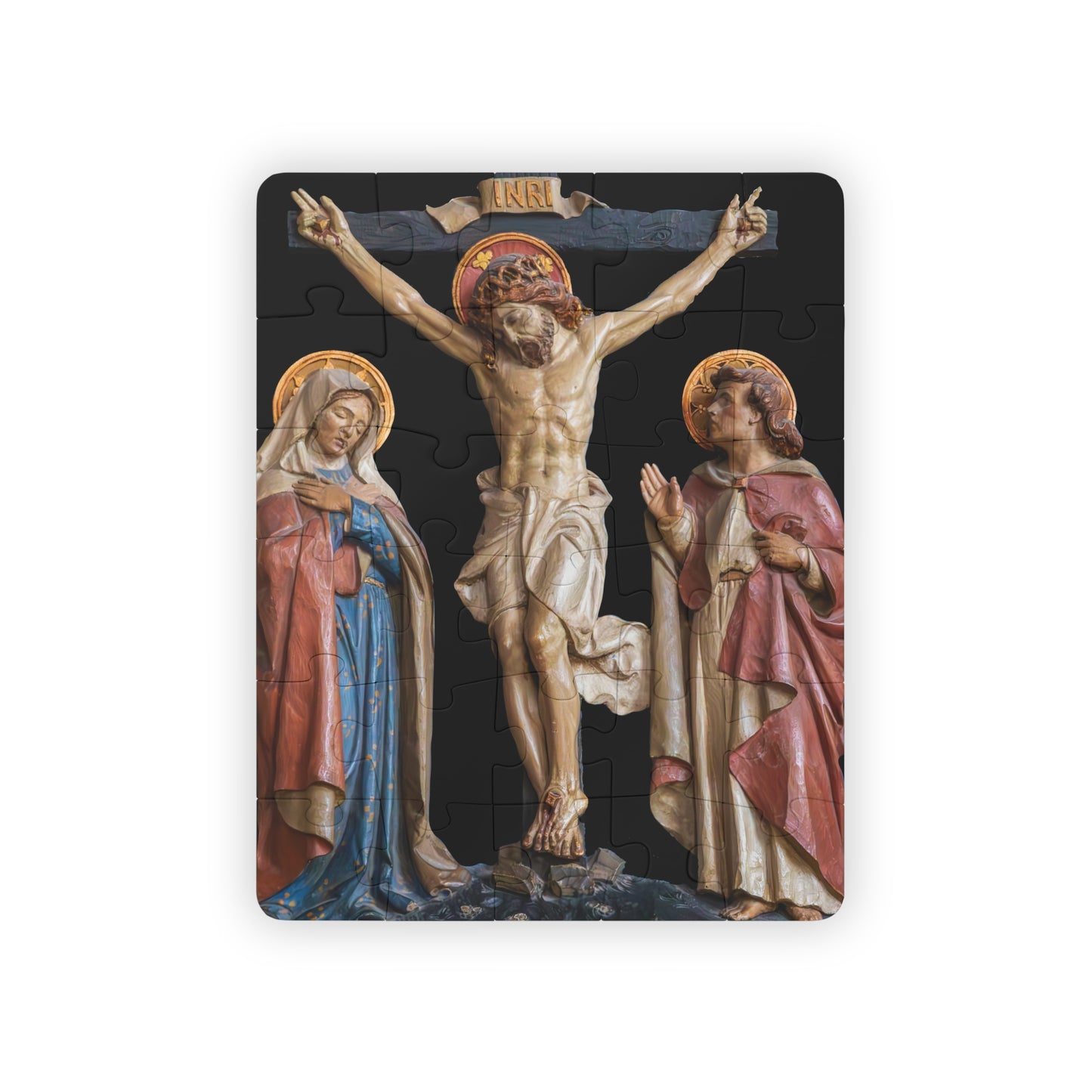 Crucifixion Scene Childrens' Puzzle, 30-Piece