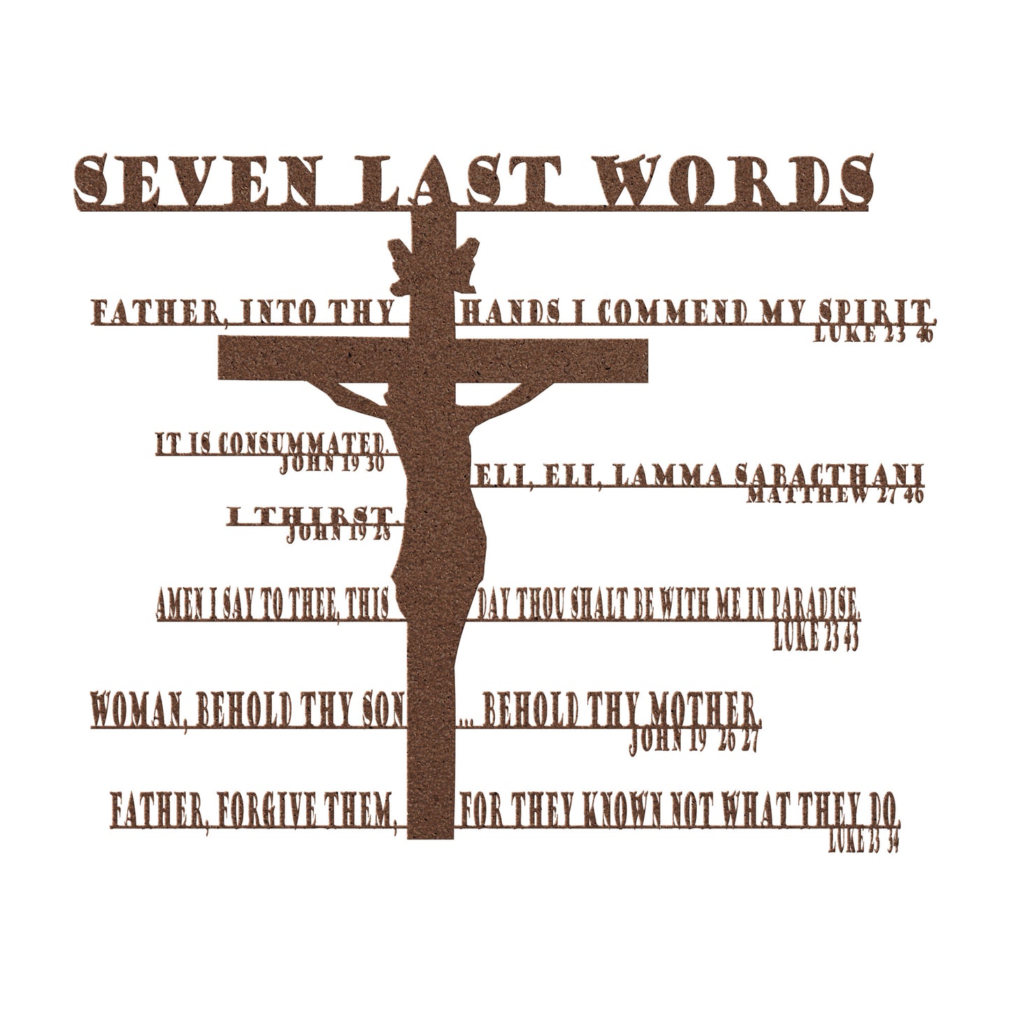 Seven Last Words of Jesus  (US ONLY)