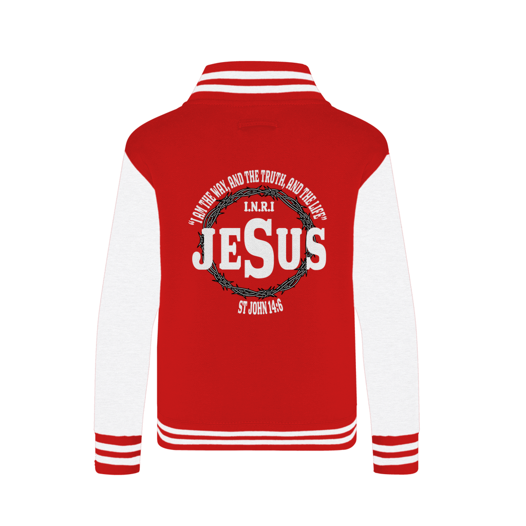 Jesus The Way John 14:6 Varsity Jacket