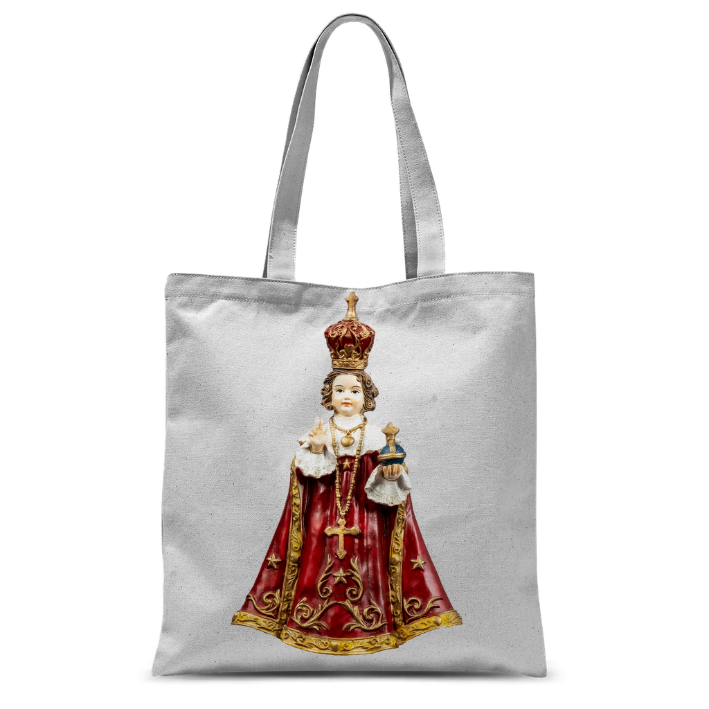 Infant of Prague Sublimation Tote Bag