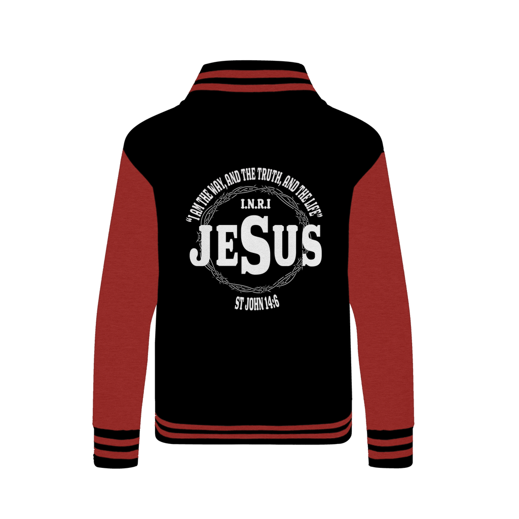 Jesus The Way John 14:6 Varsity Jacket