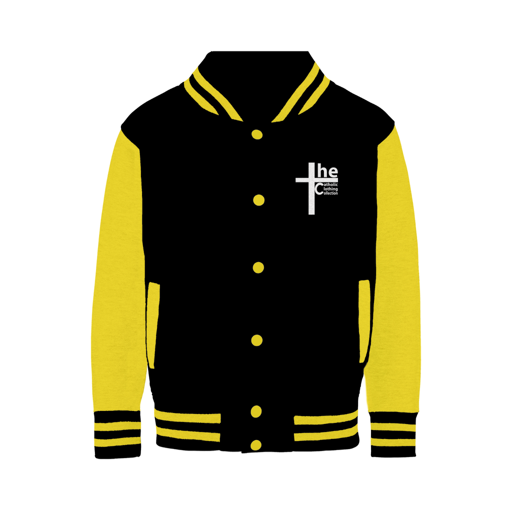 Rock Solid Catholic Varsity Jacket