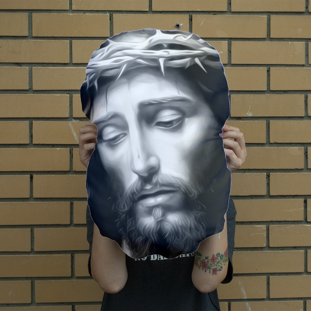 Crown of Thorns Giant Face Cushion