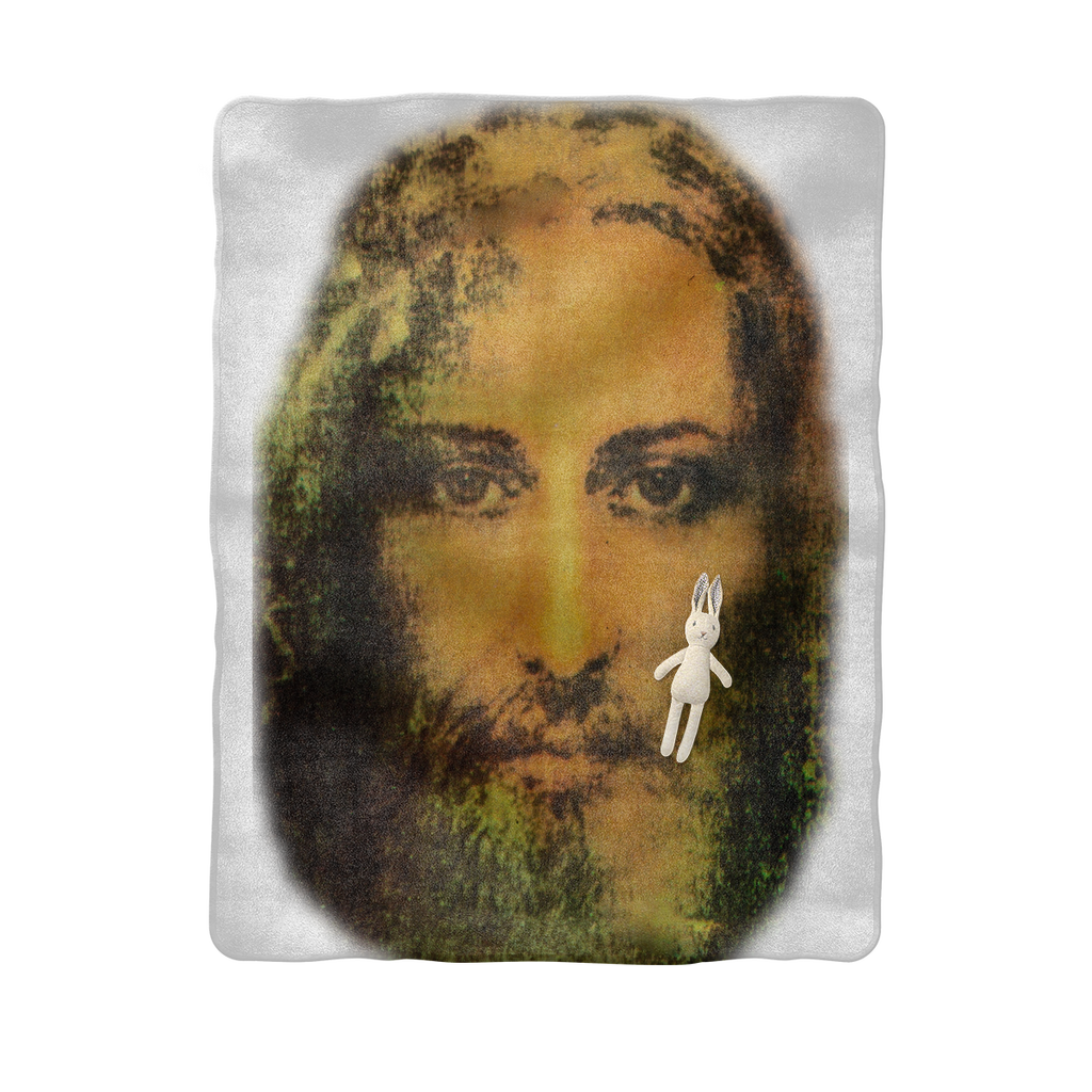 Face of Jesus Baby Blanket