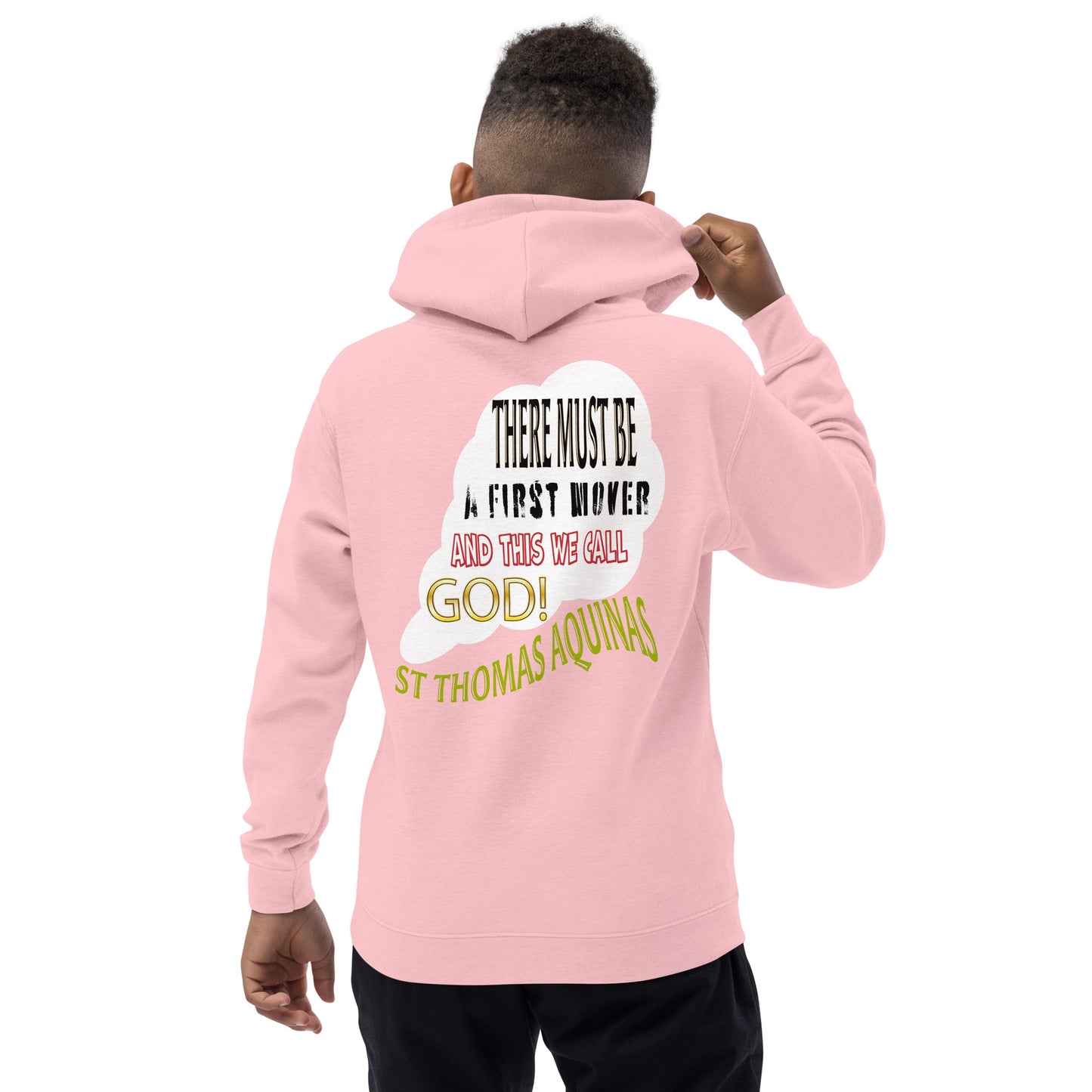 God As First Mover by St Thomas Aquinas Children's Hoodie