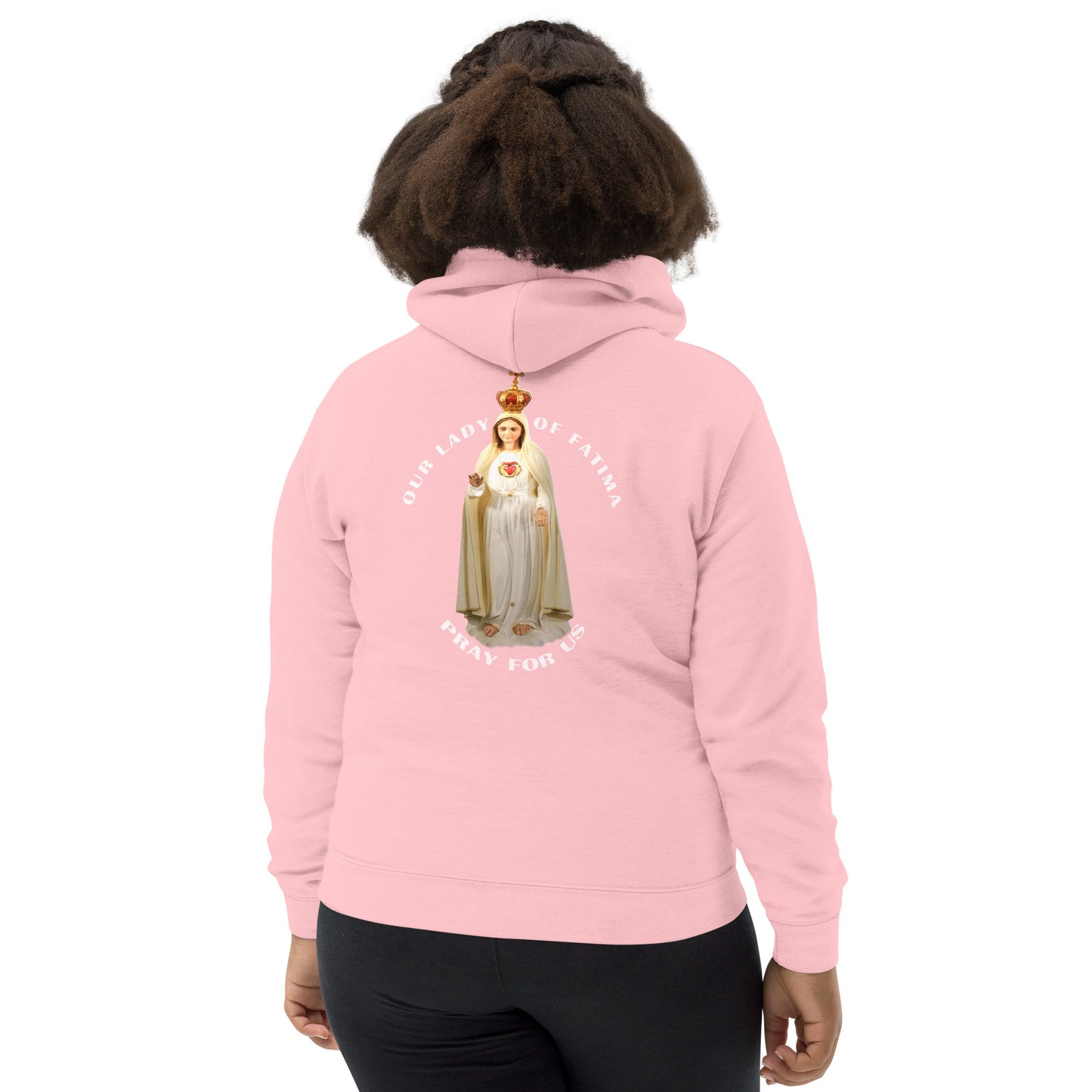 Our Lady of Fatima Pray for Us Children's Hoodie