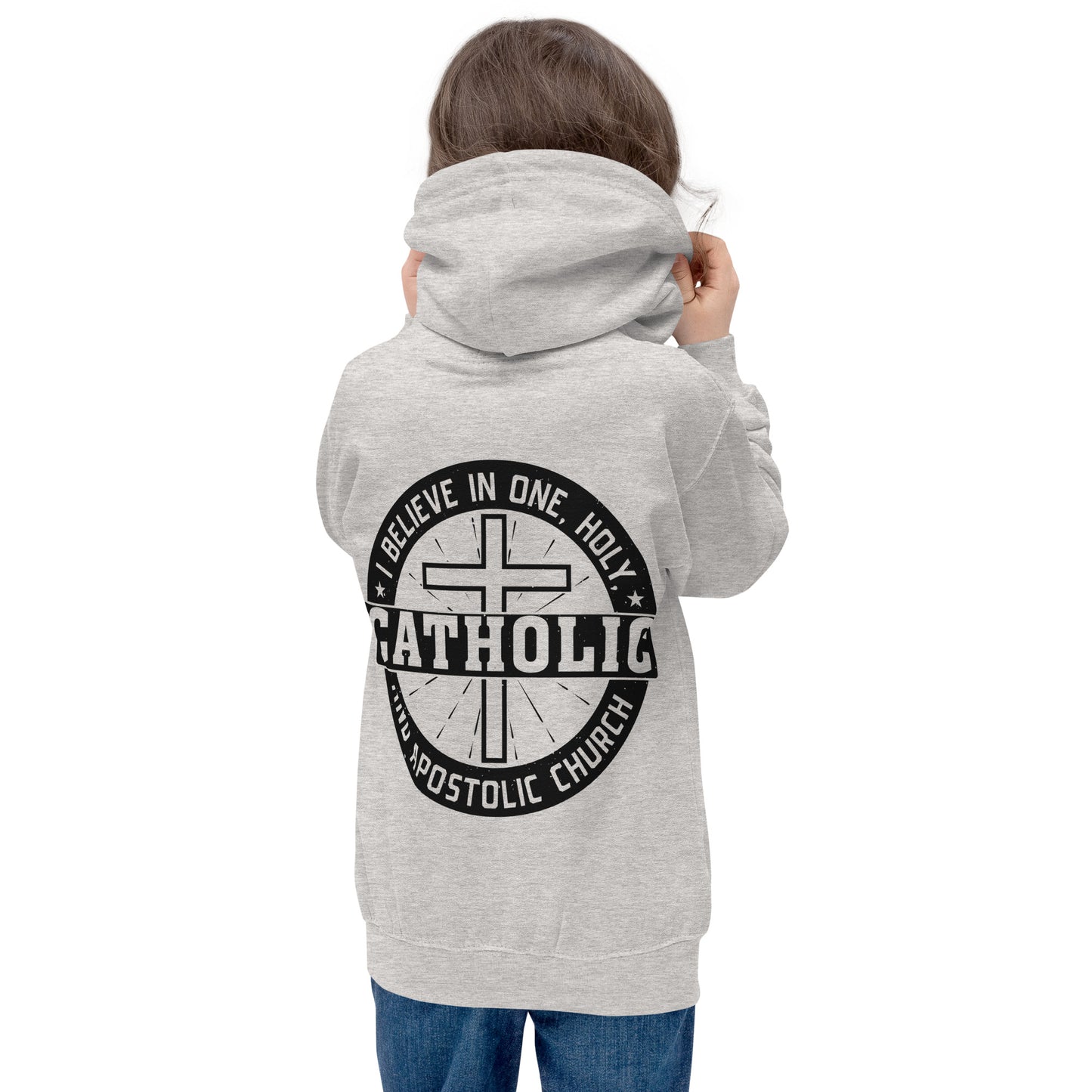 I Believe in One, Holy, Catholic and Apostolic Church Children's Hoodie