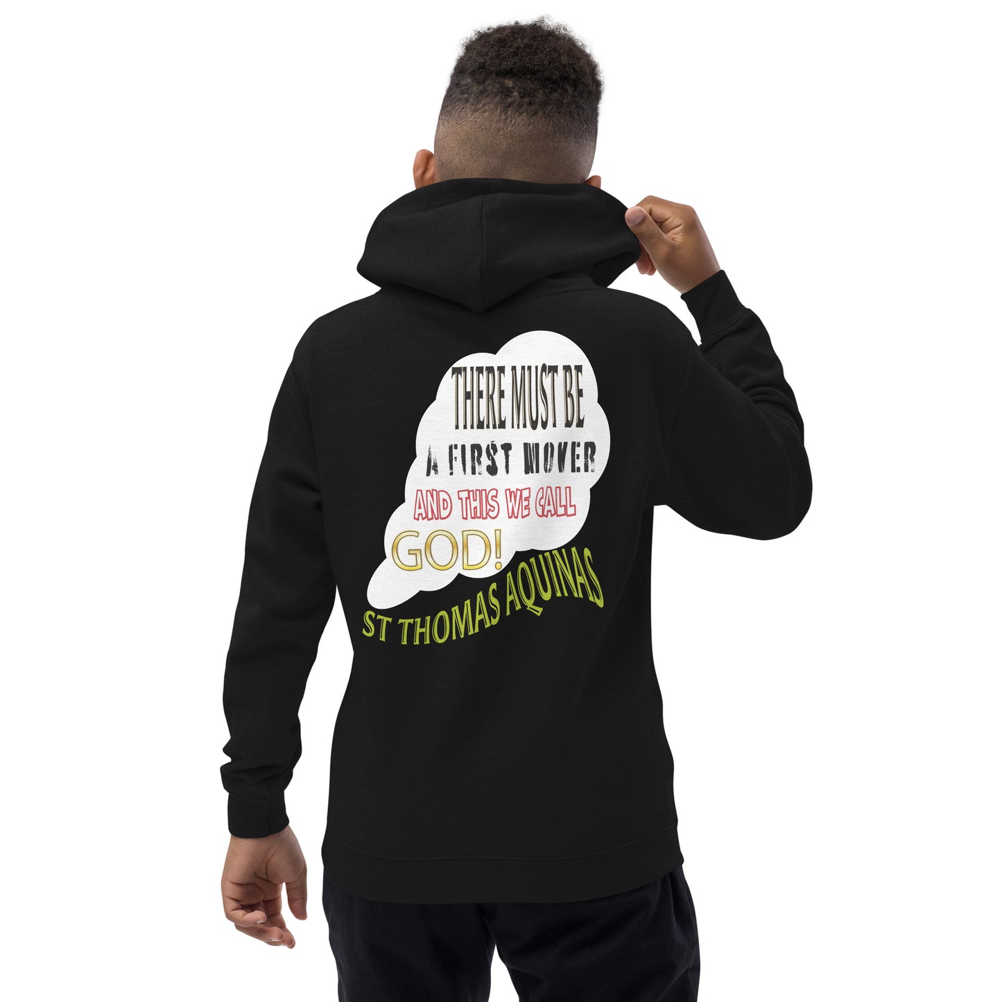 God As First Mover by St Thomas Aquinas Children's Hoodie