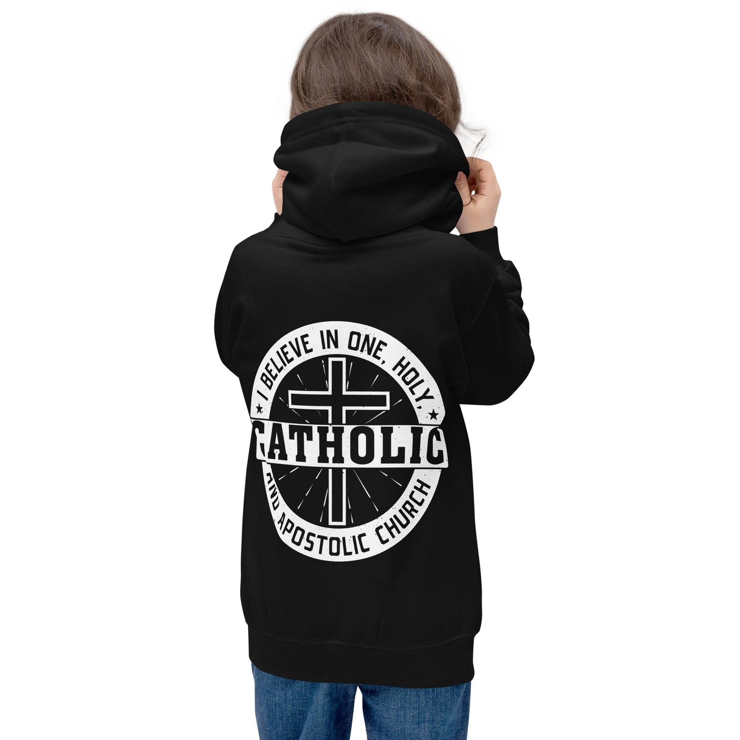 I Believe in One, Holy, Catholic and Apostolic Church Children's Hoodie