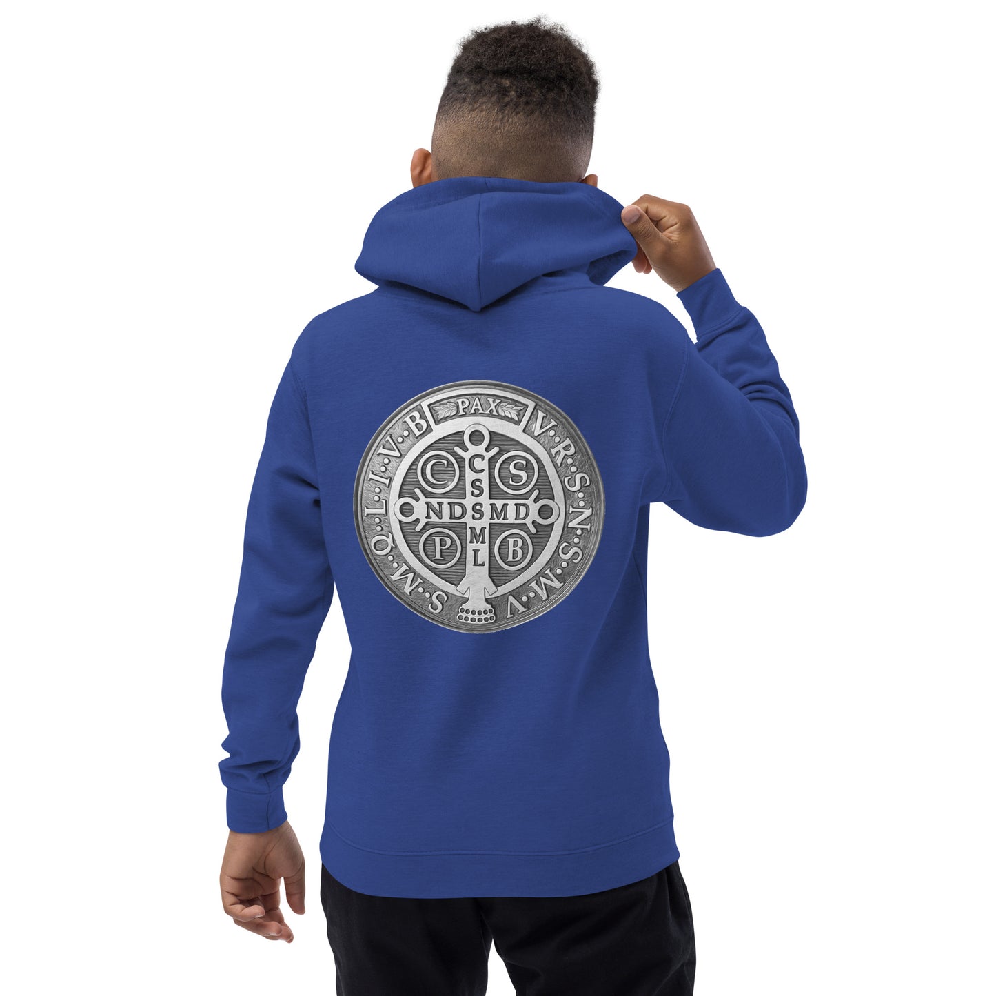 St Benedict Medal Children's Hoodie