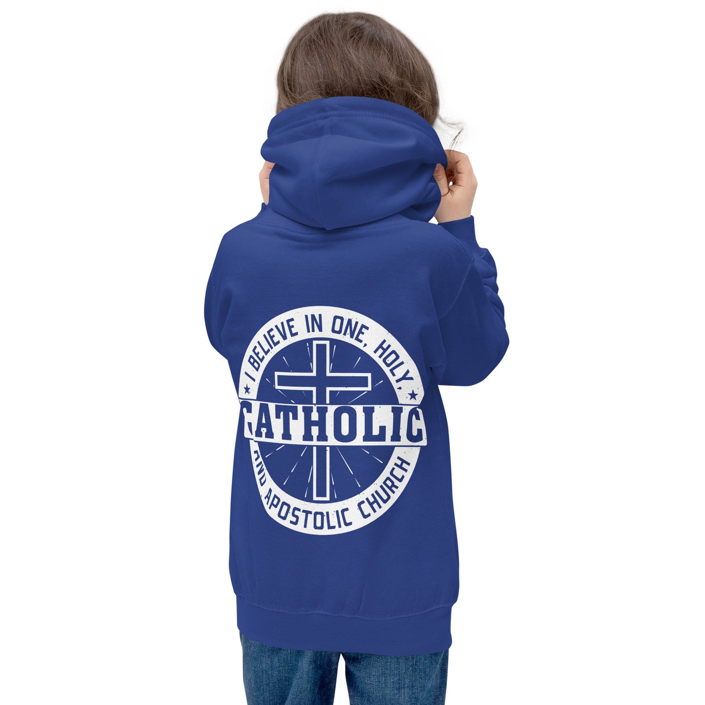 I Believe in One, Holy, Catholic and Apostolic Church Children's Hoodie