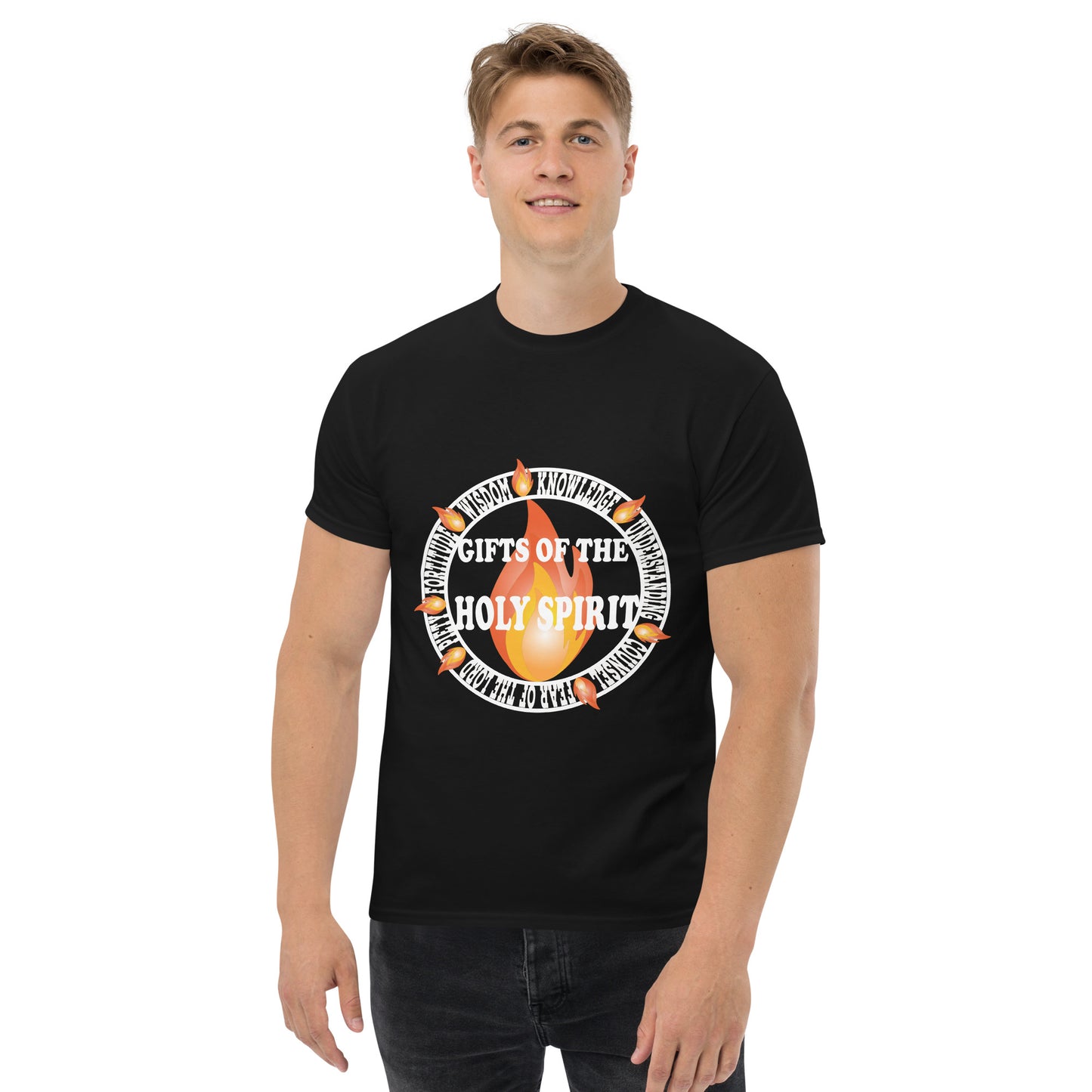 Gifts of the Holy Spirit Men's Christian t-Shirt