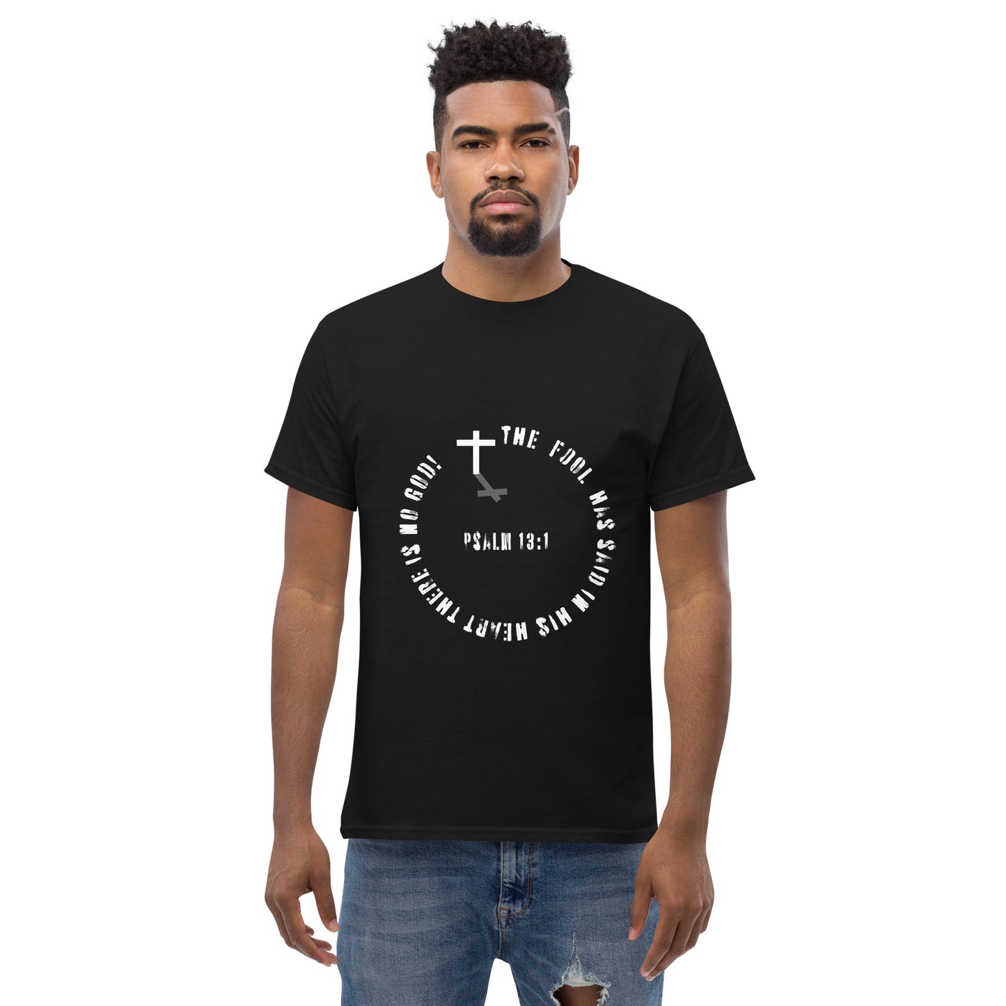 Psalm 13:1 Men's Christian t-Shirt