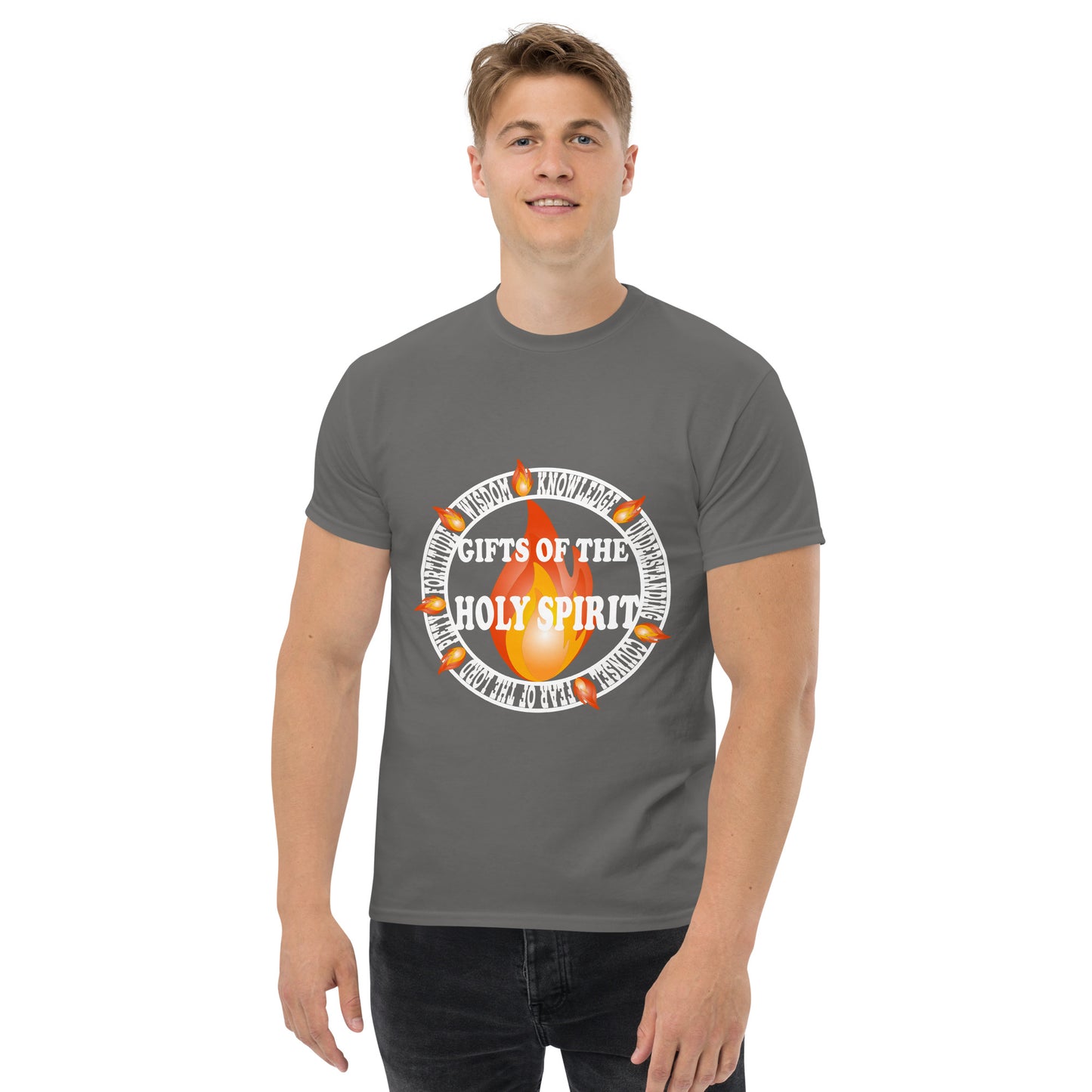 Gifts of the Holy Spirit Men's Christian t-Shirt